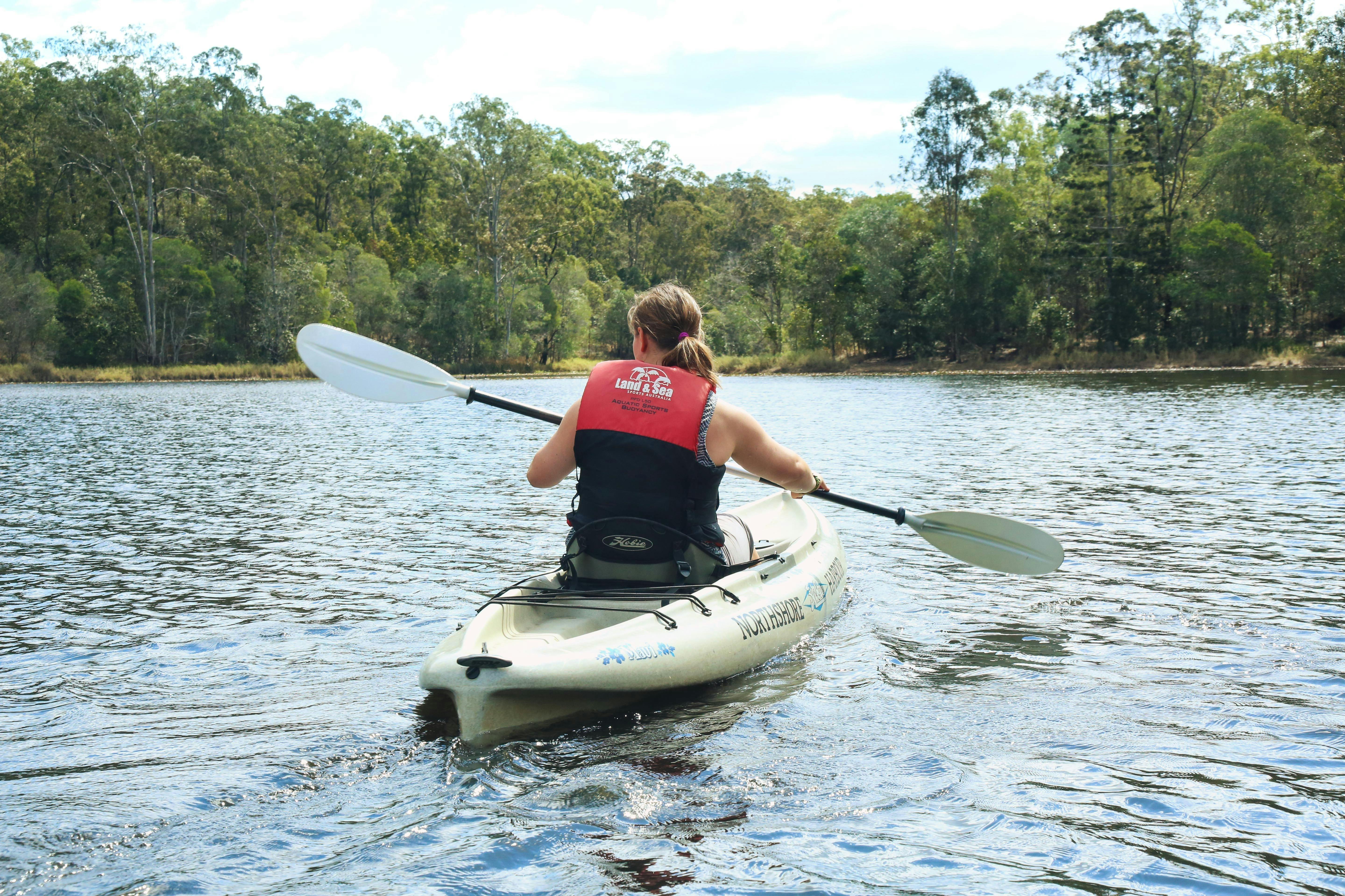 Kayak Enoggera Reservoir at Walkabout Creek Adventures
