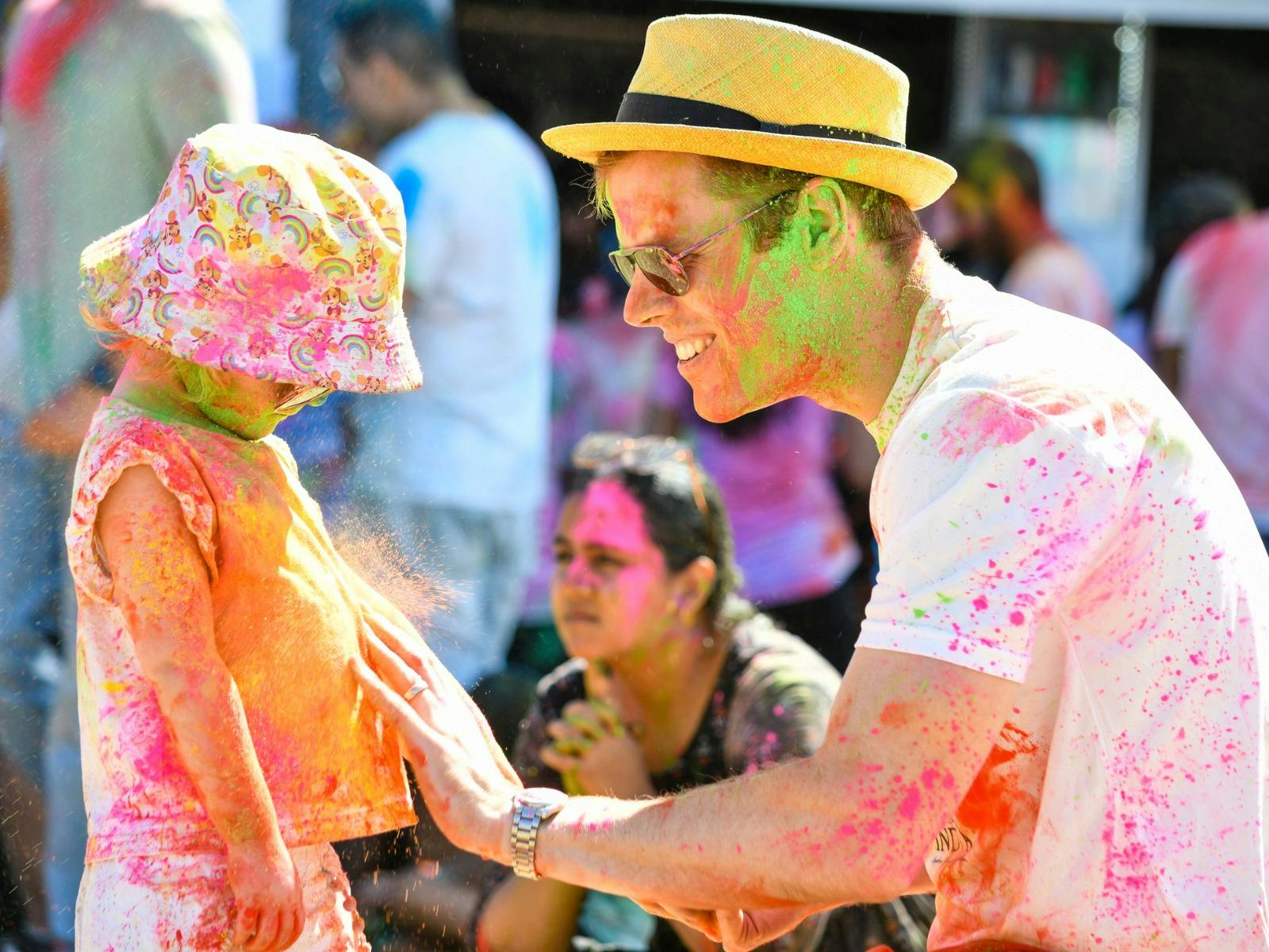 Kids will thoroughly enjoy playing with plant based colours in a safe, family friendly environment