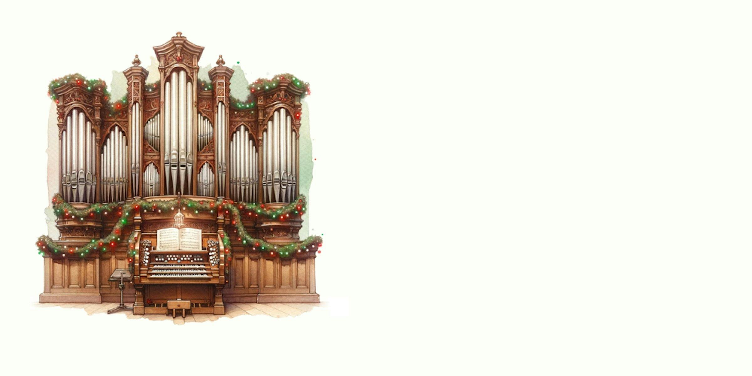 christmas organ