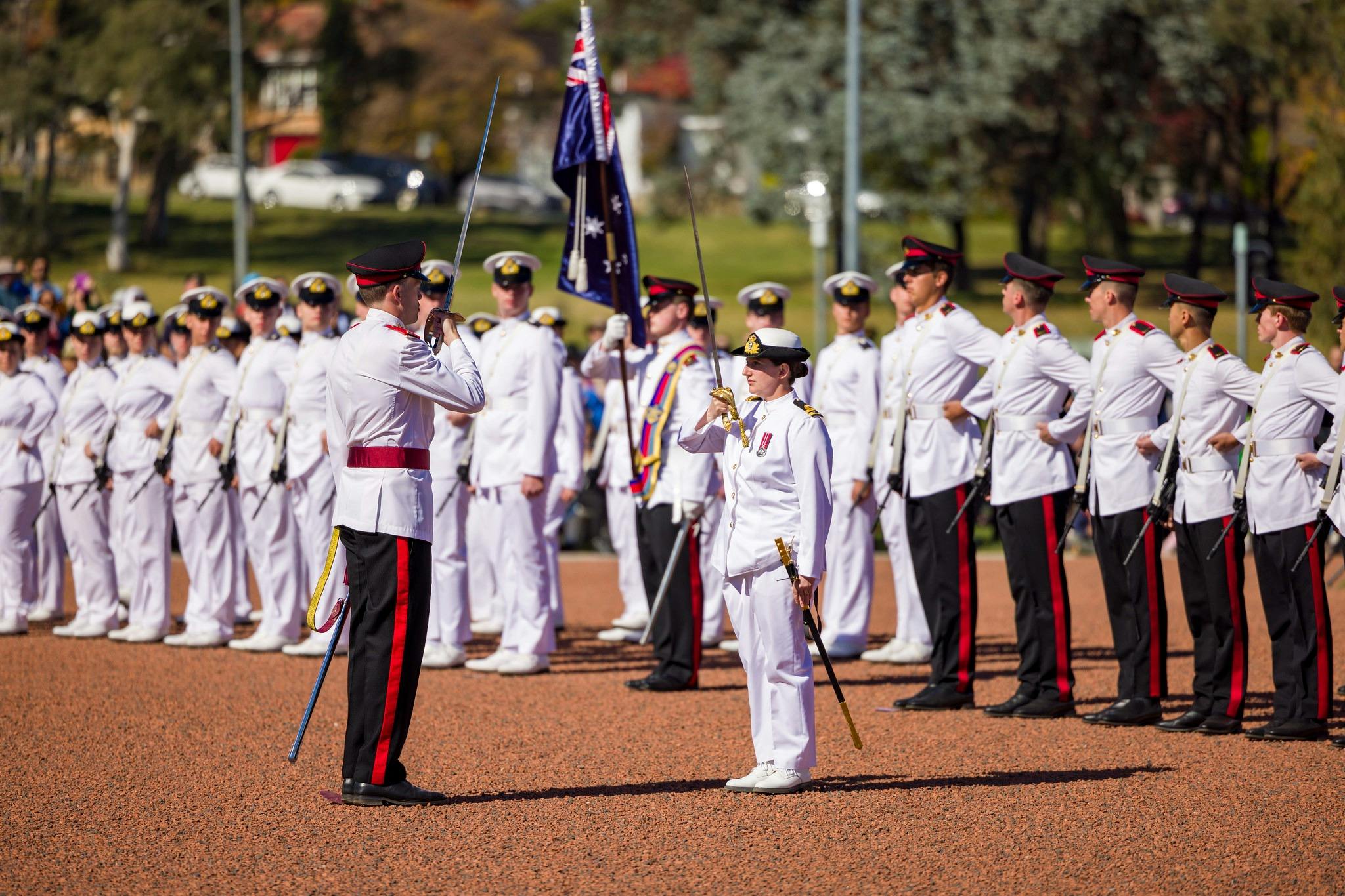 Anzac Day National Commemorative Service including the RSL ACT Branch Veterans' March
