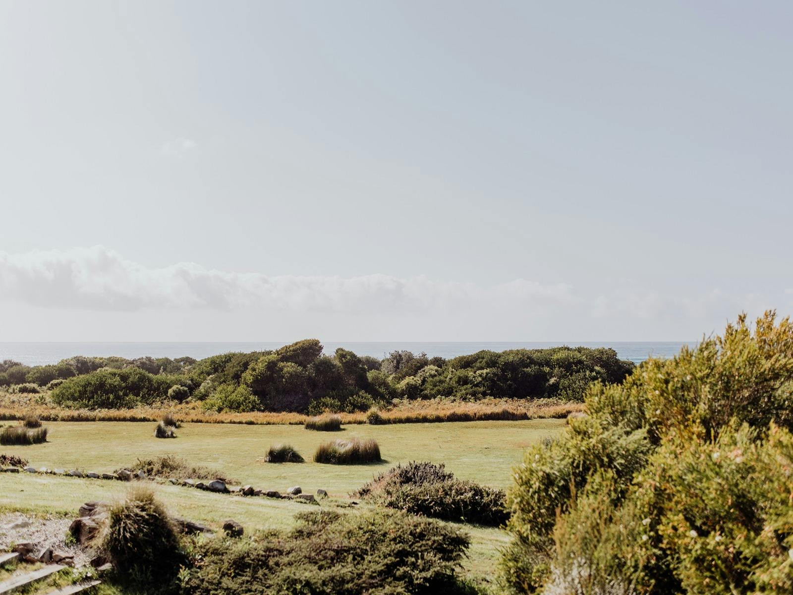 View of the ocean from the front deck and front of property