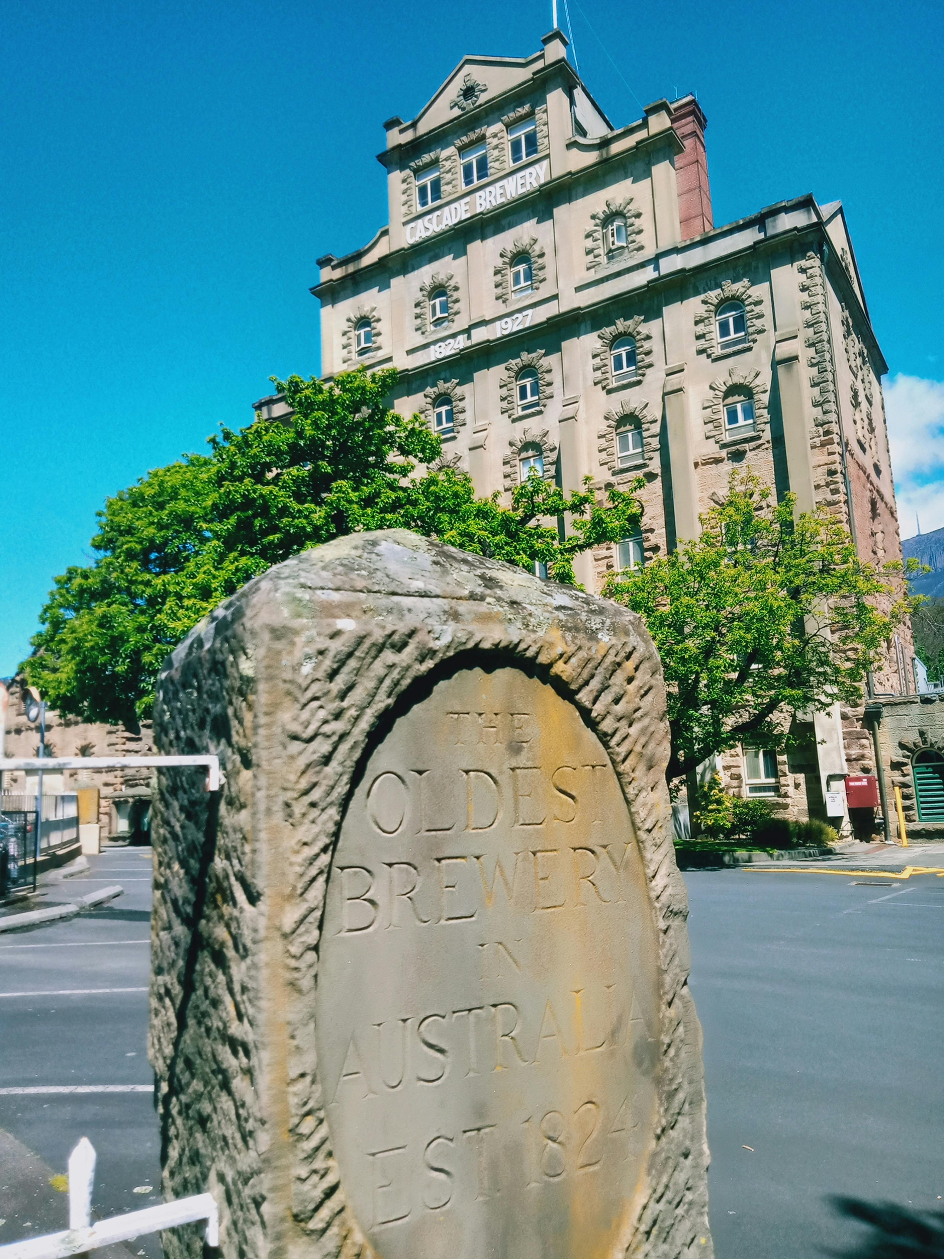 EExterior of Cascade Brewery Building