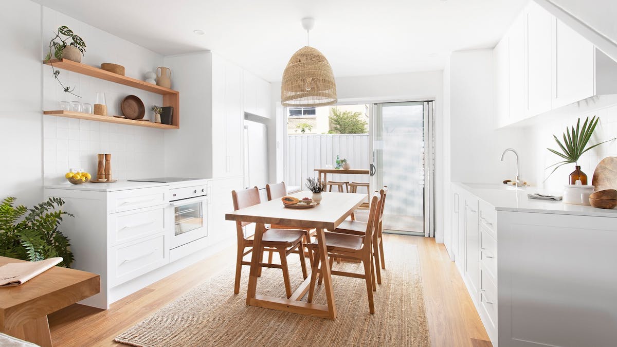 Kitchen , dining ,