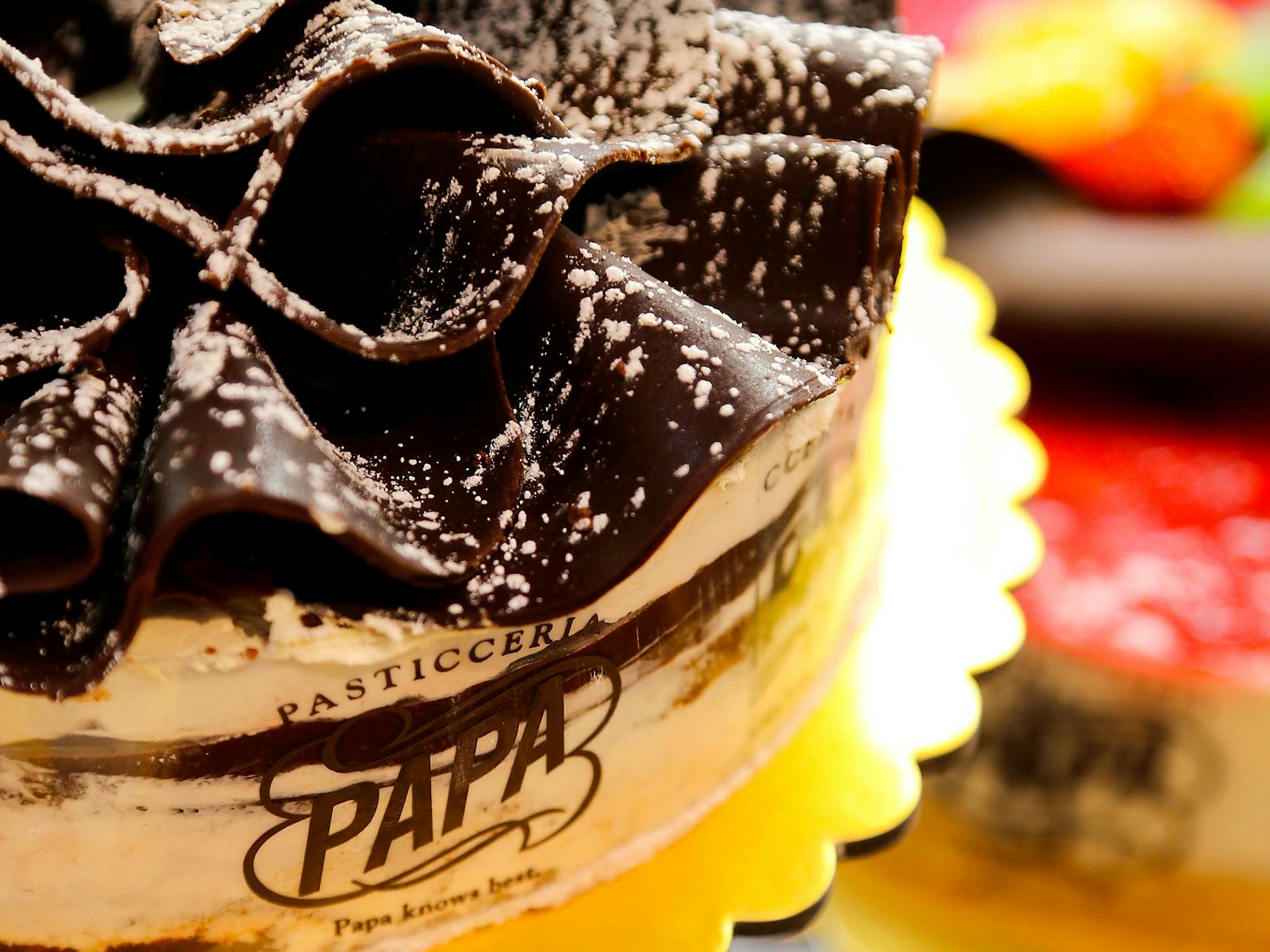 Specialty Italian cakes and pastries available from Pasticceria Papa, Five Dock in Sydney