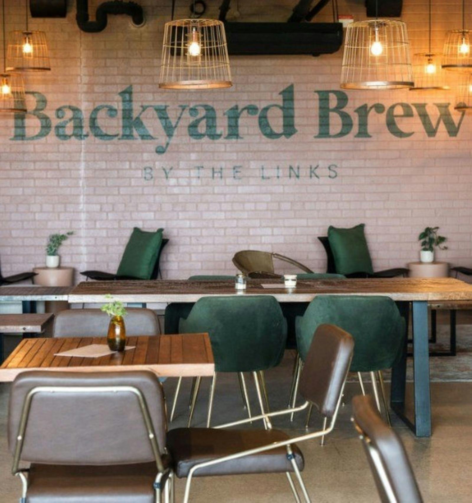 Backyard brew  at the Links, Shell Cove