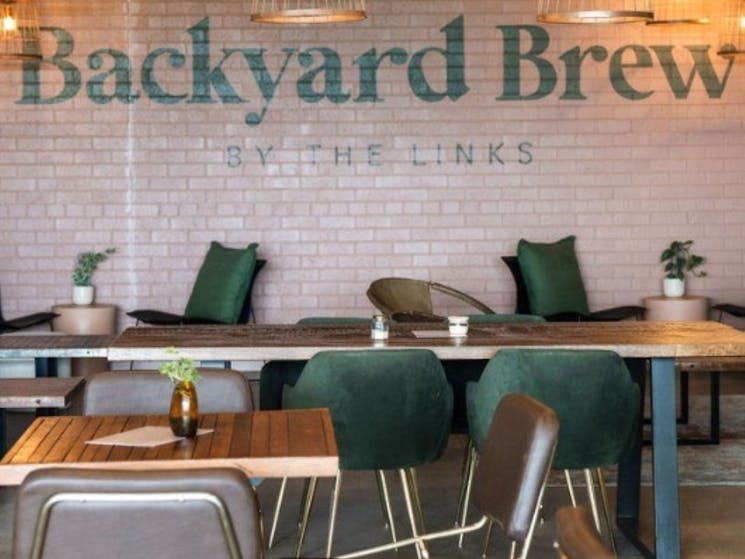 Backyard brew  at the Links, Shell Cove