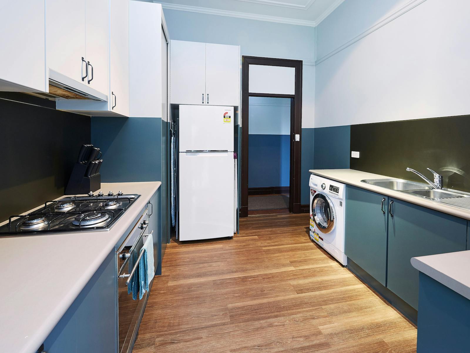 ブリッジビュー ホテル - 共用キッチン