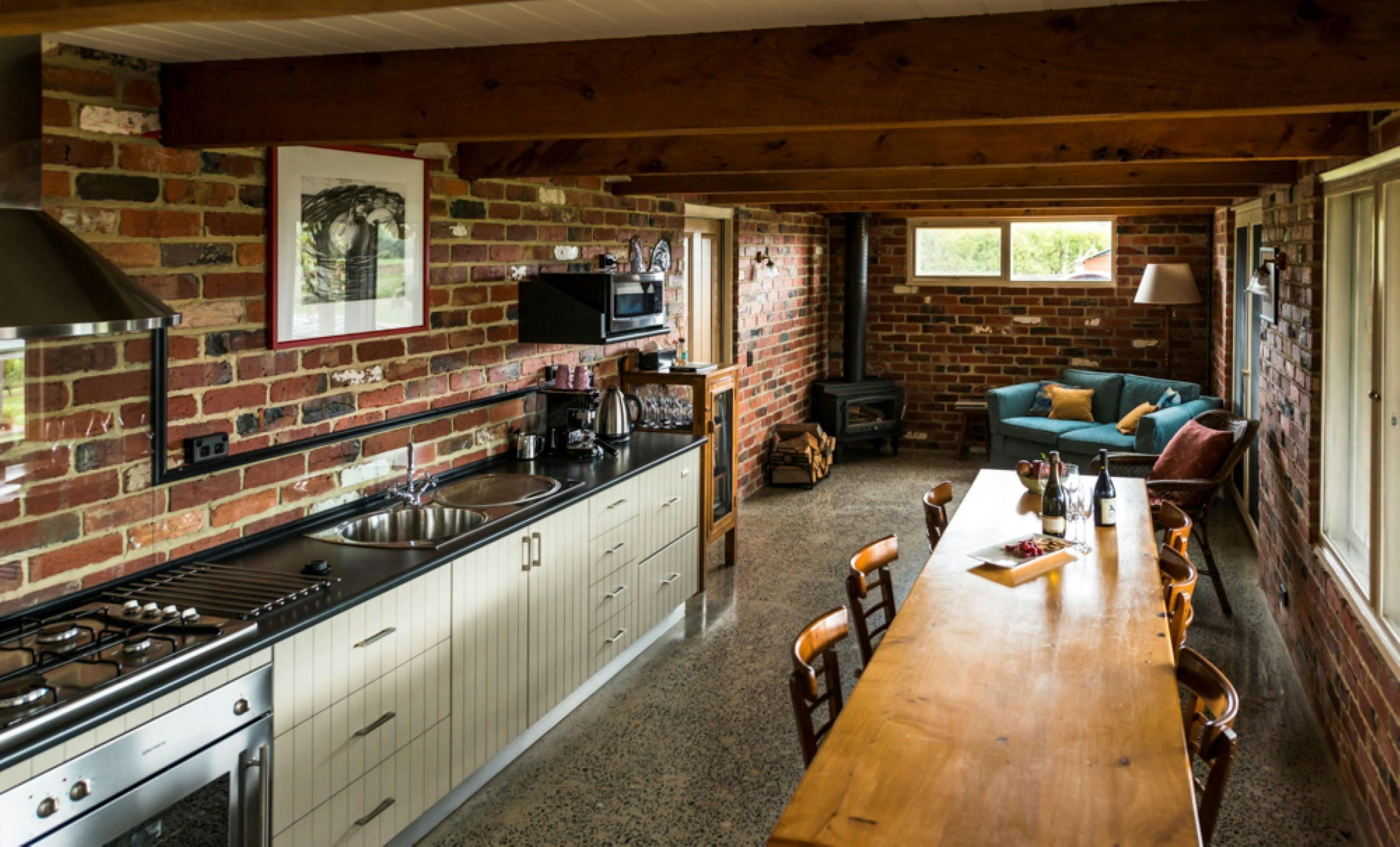 Our beautifully appointed kitchen and dining area