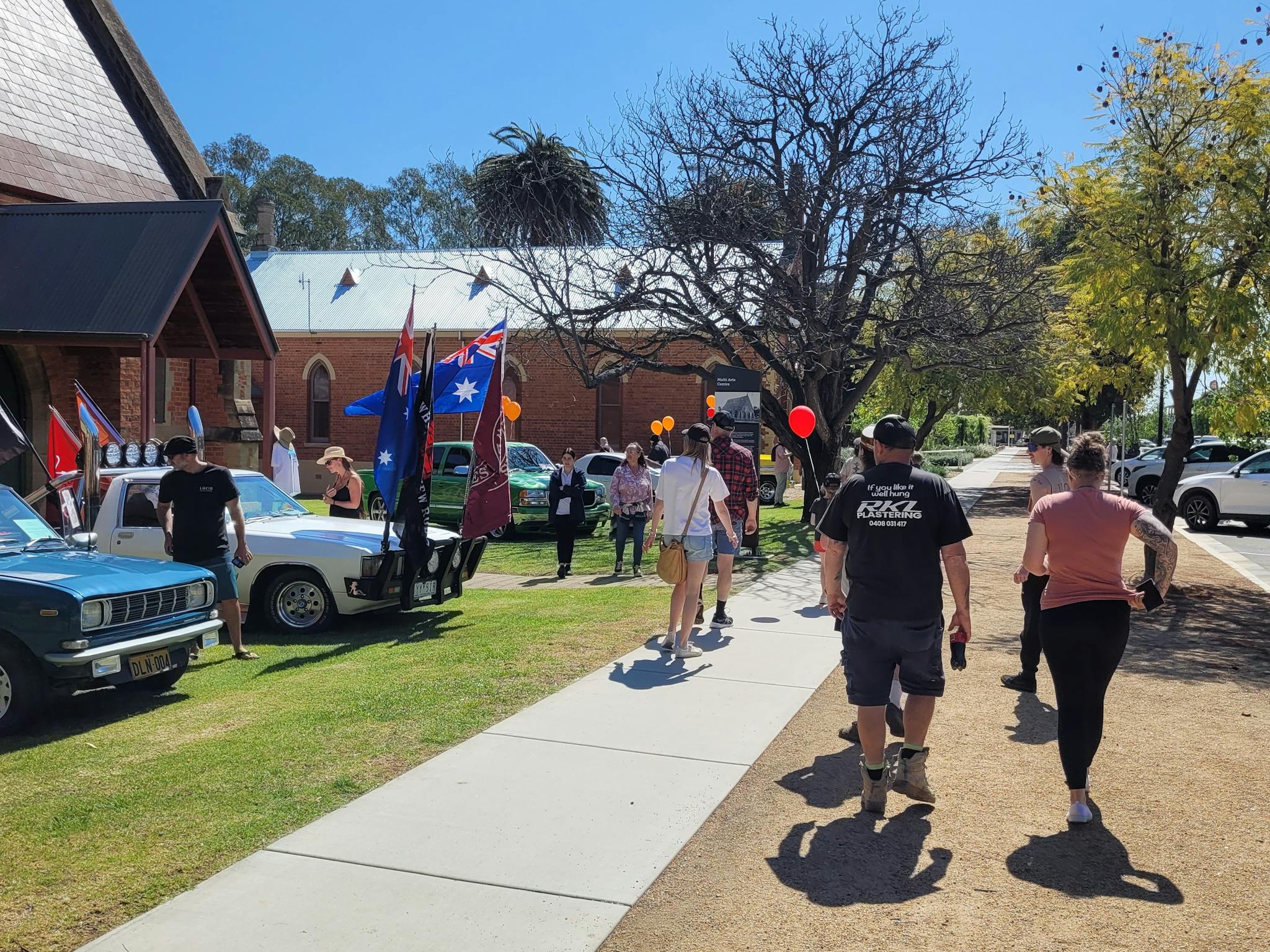 Ute display at Spirit of the Muster