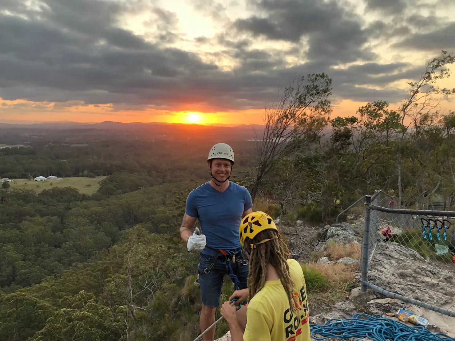 Stunning sunset views no matter the weather