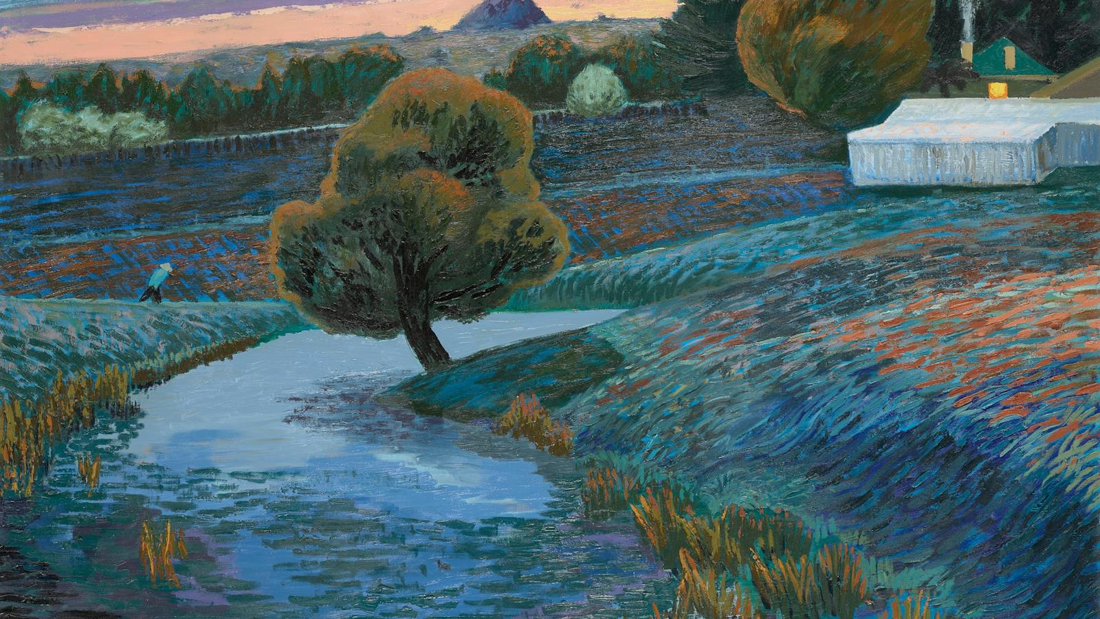 Kit Hiller, 'Going Home', 2008, oil on linen