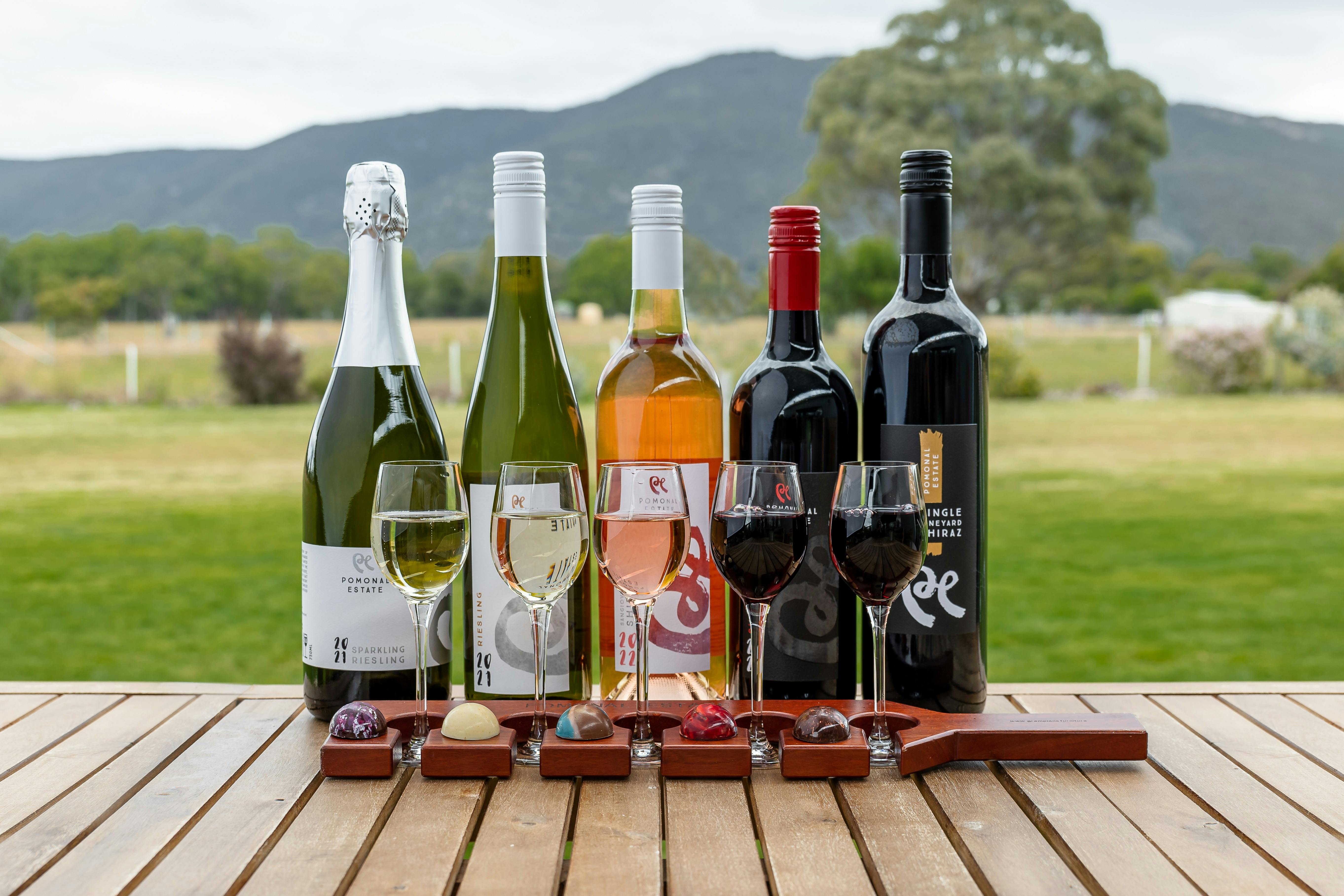 Chocolate Wine Flight