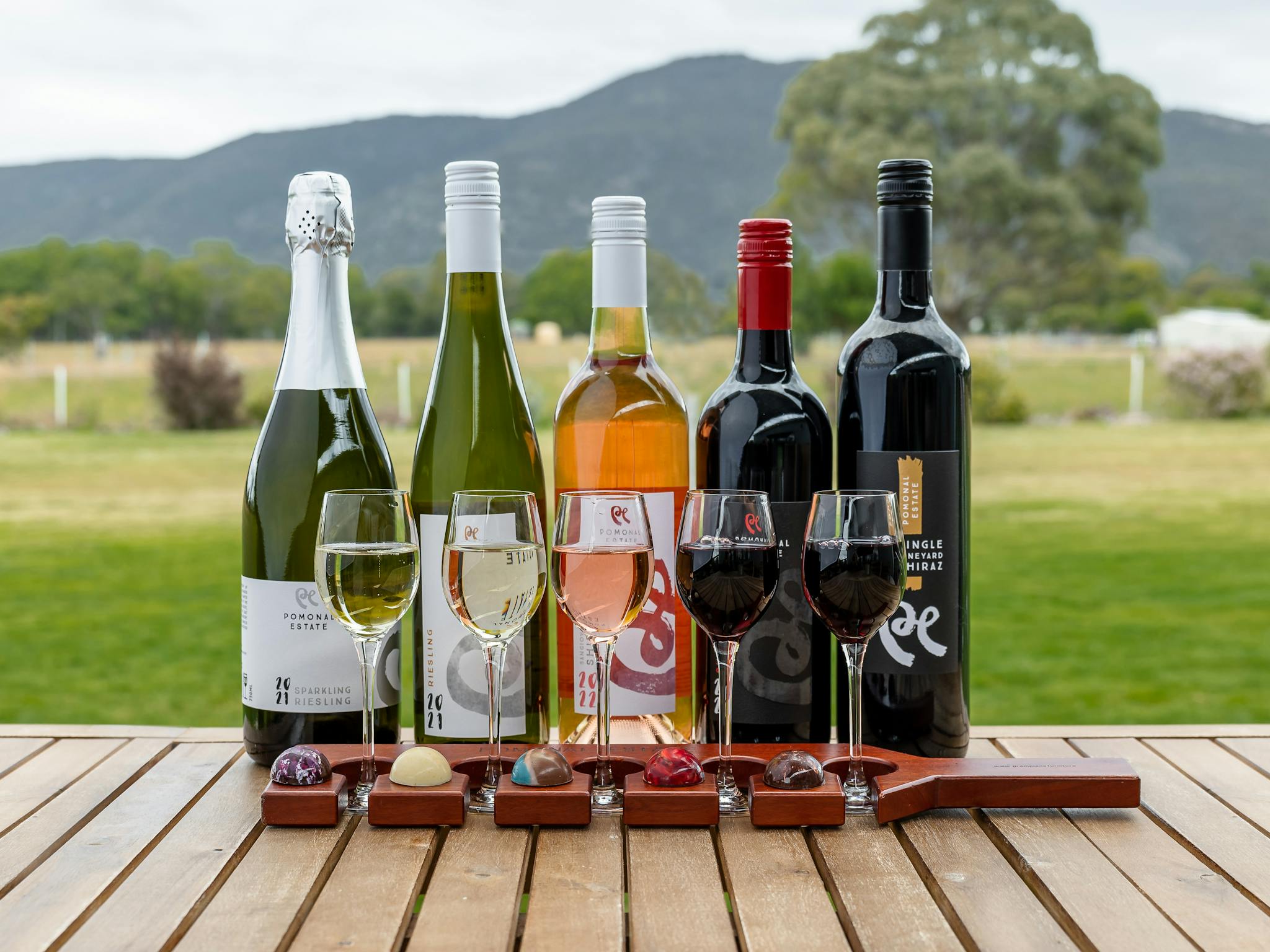 Chocolate Wine Flight