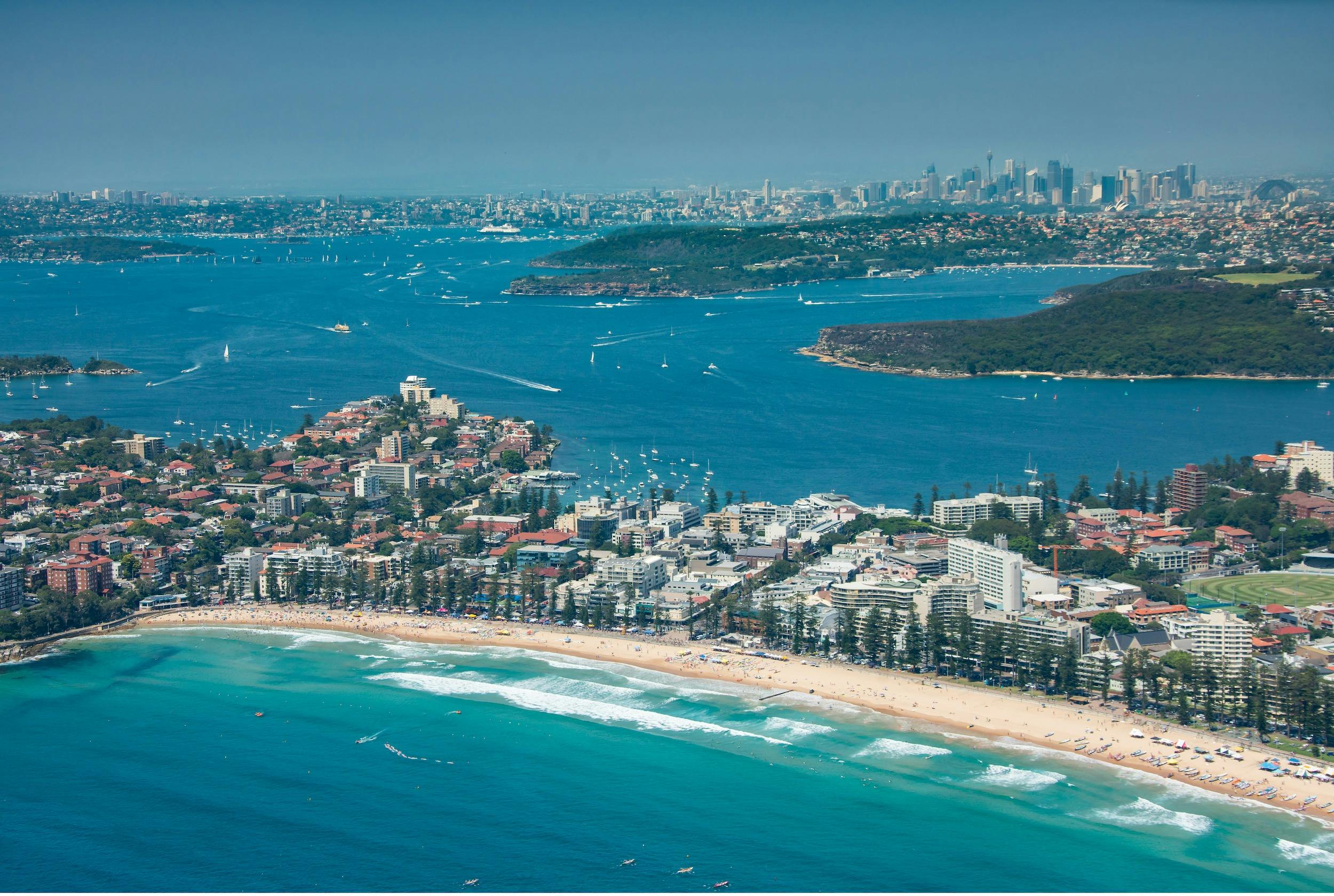 Manly Beach and Harbour