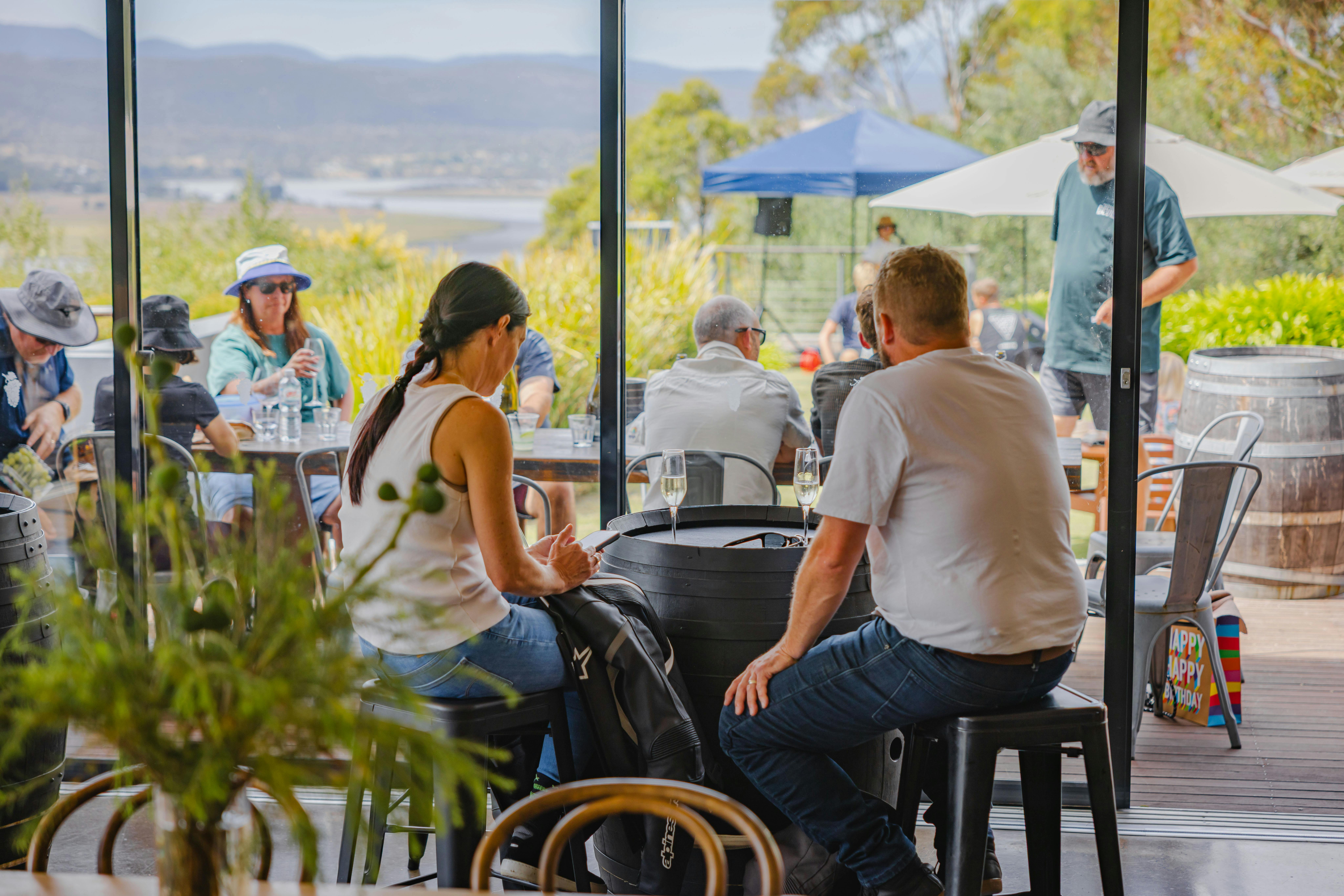 Tamar Ridge Cellar Door - Event on the Lawn