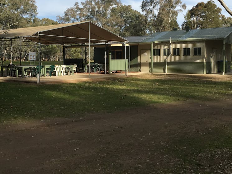 Corowa caravan Park Camp Kitchen