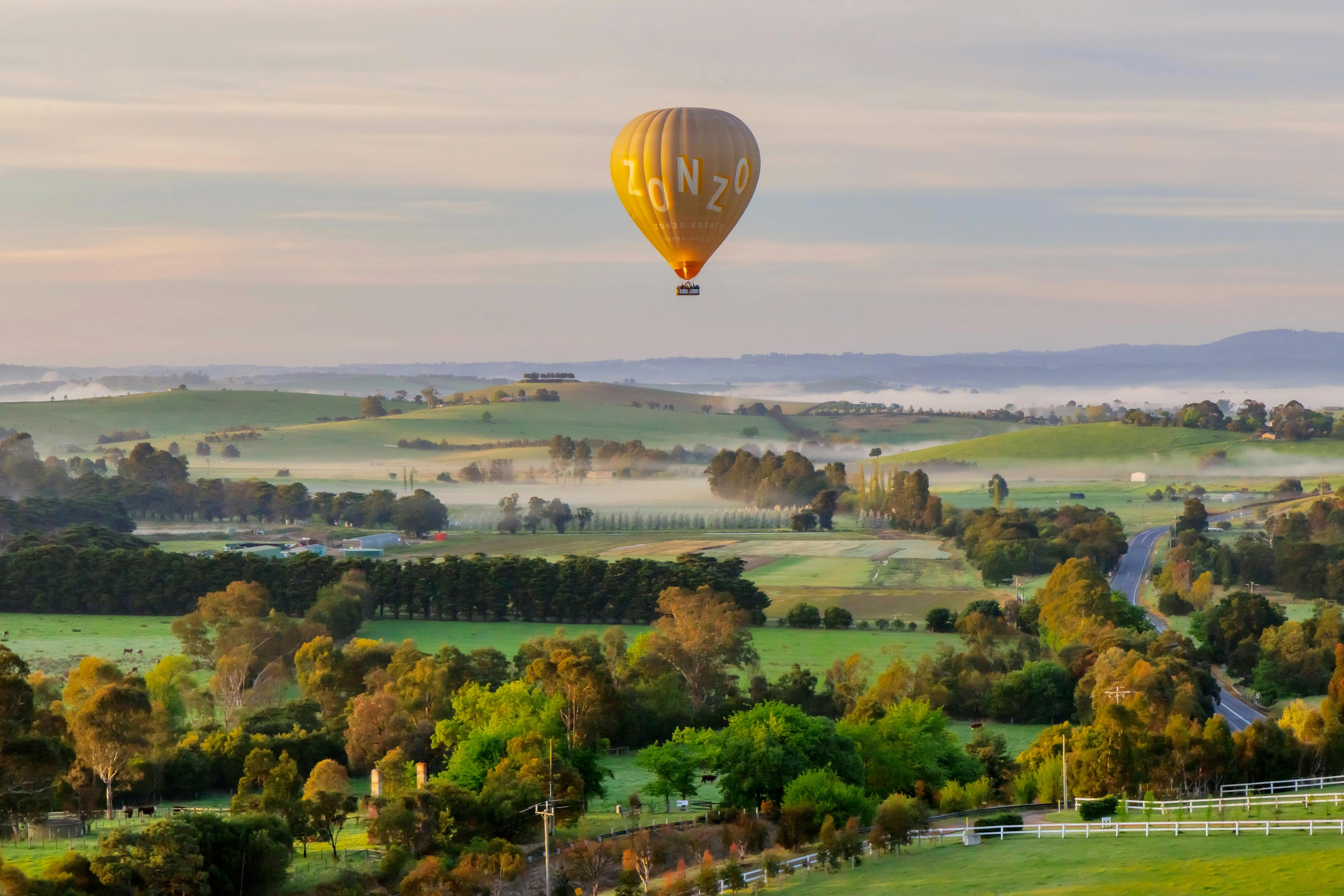 Yarra Valley Sunrise Hot Air Balloon Flight