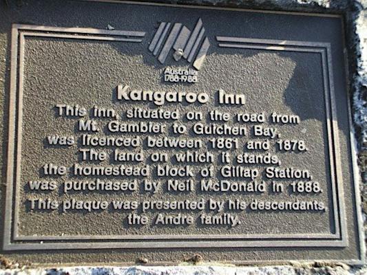 Historical Kangaroo Inn Ruins - Kangaroo Inn, Attraction | South ...