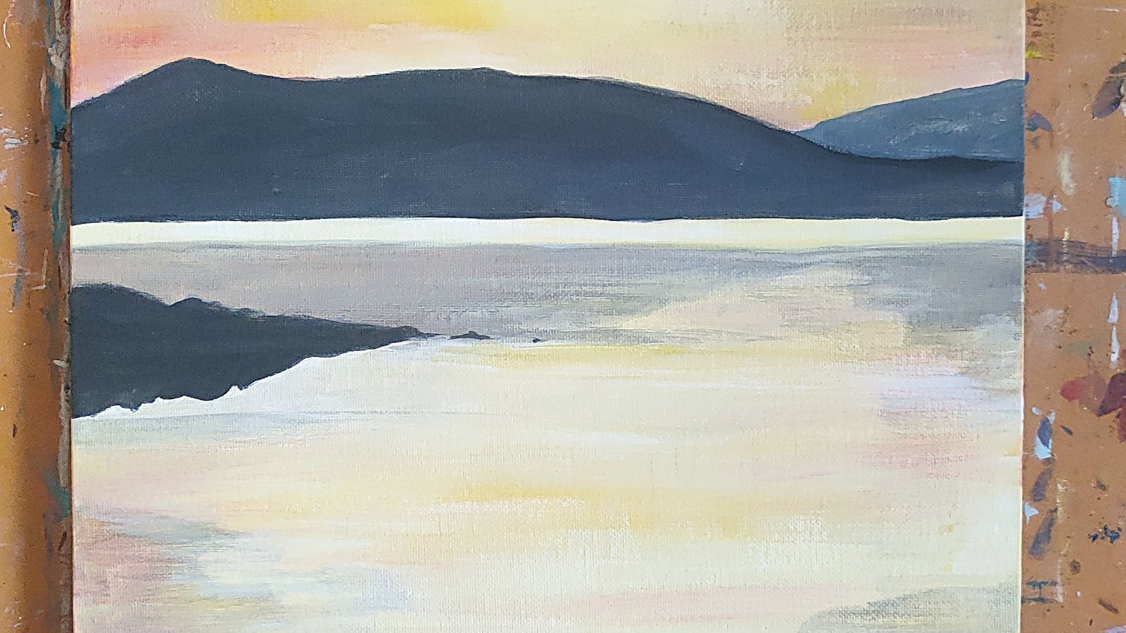 Paint n Sip Golden Sunset
