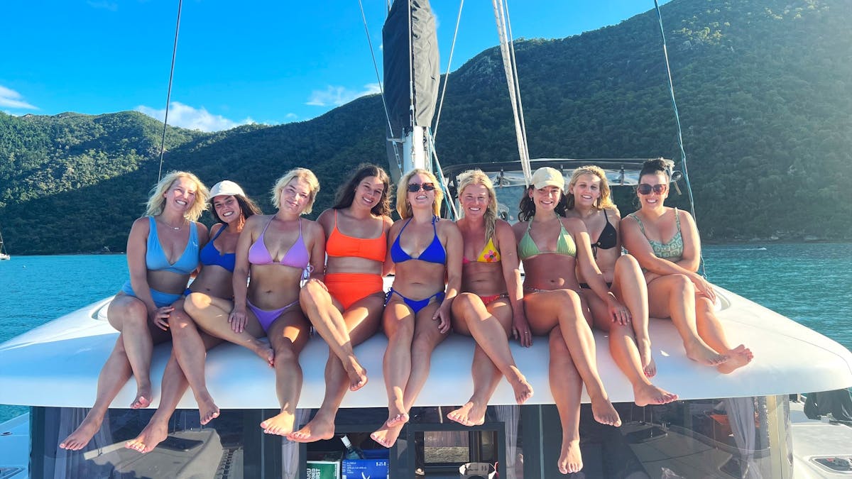 When you can't help but invite the bridal party!