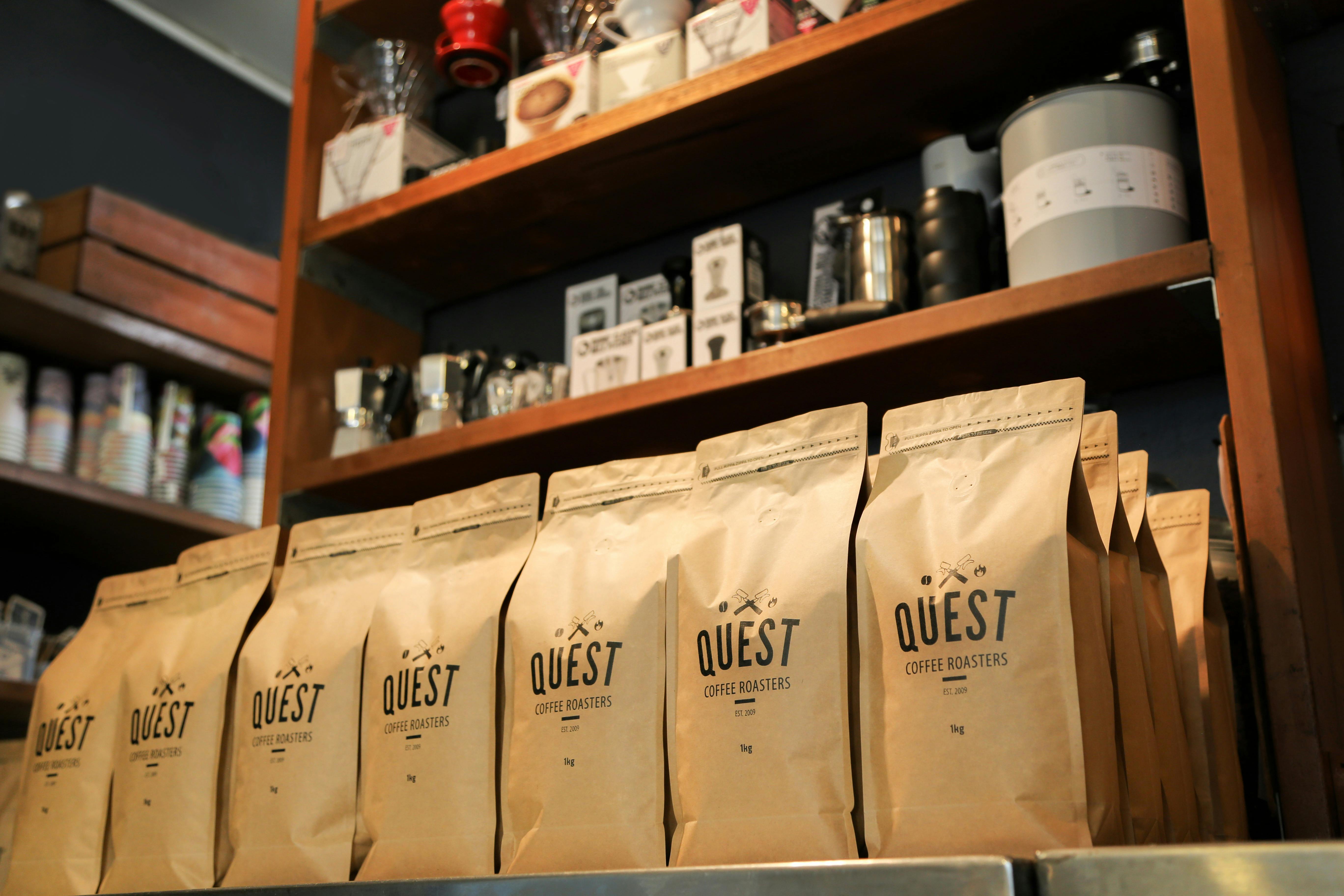 Organic wholesale coffee beans and cafe supplies available