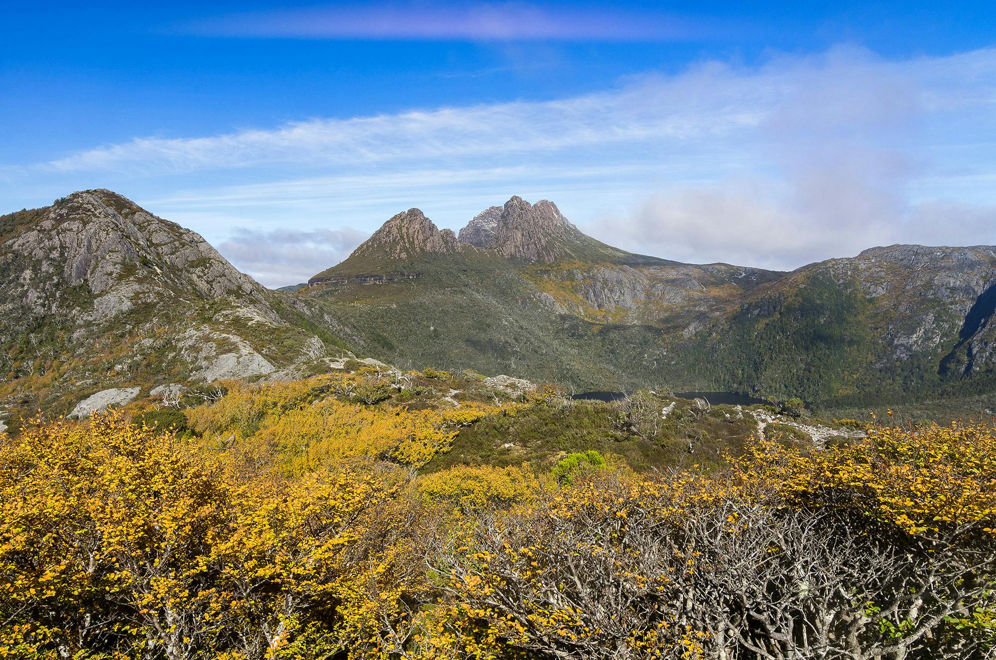 Autumn scene at Cradle Mountain, Tasmania