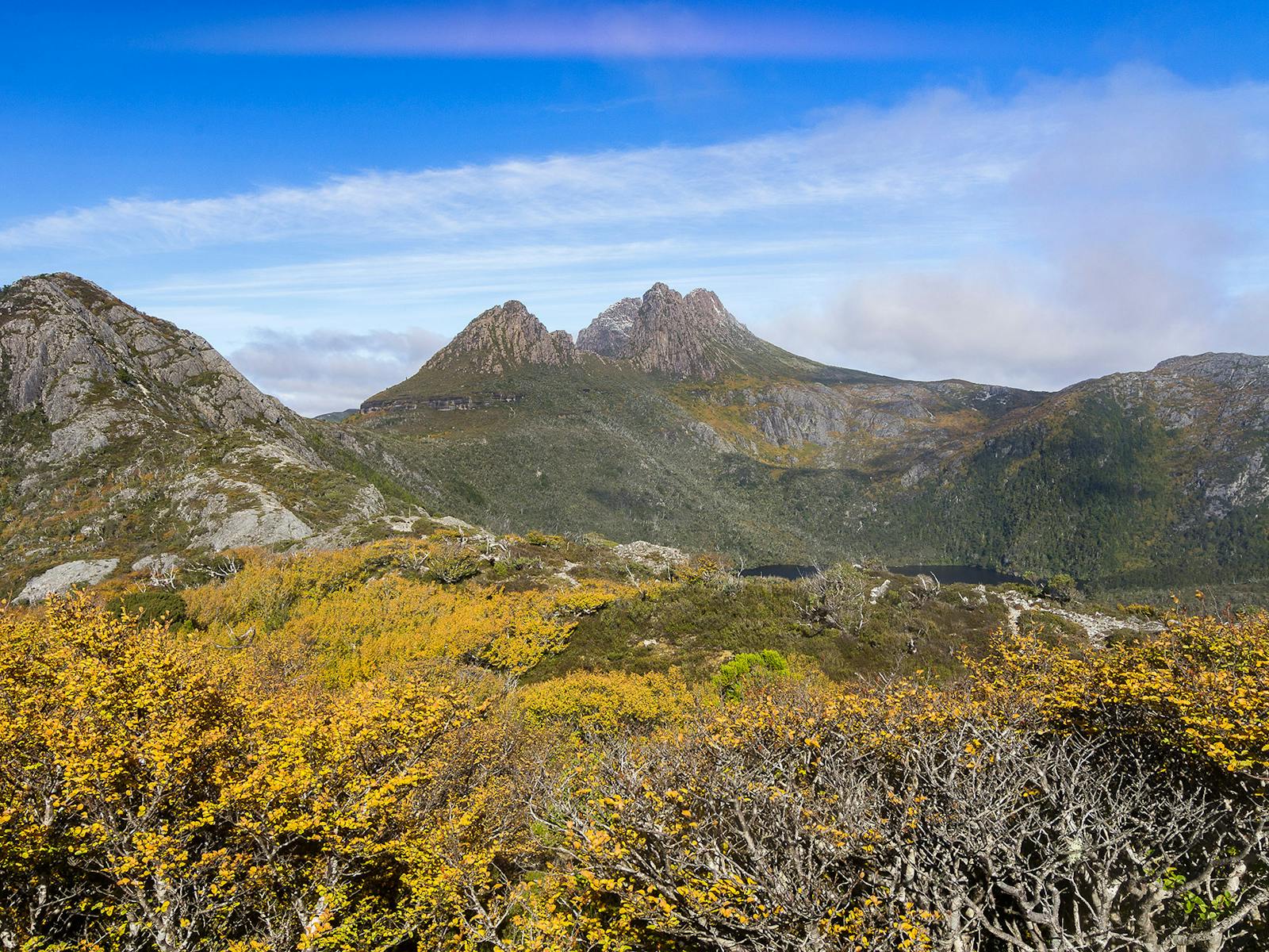Autumn scene at Cradle Mountain, Tasmania