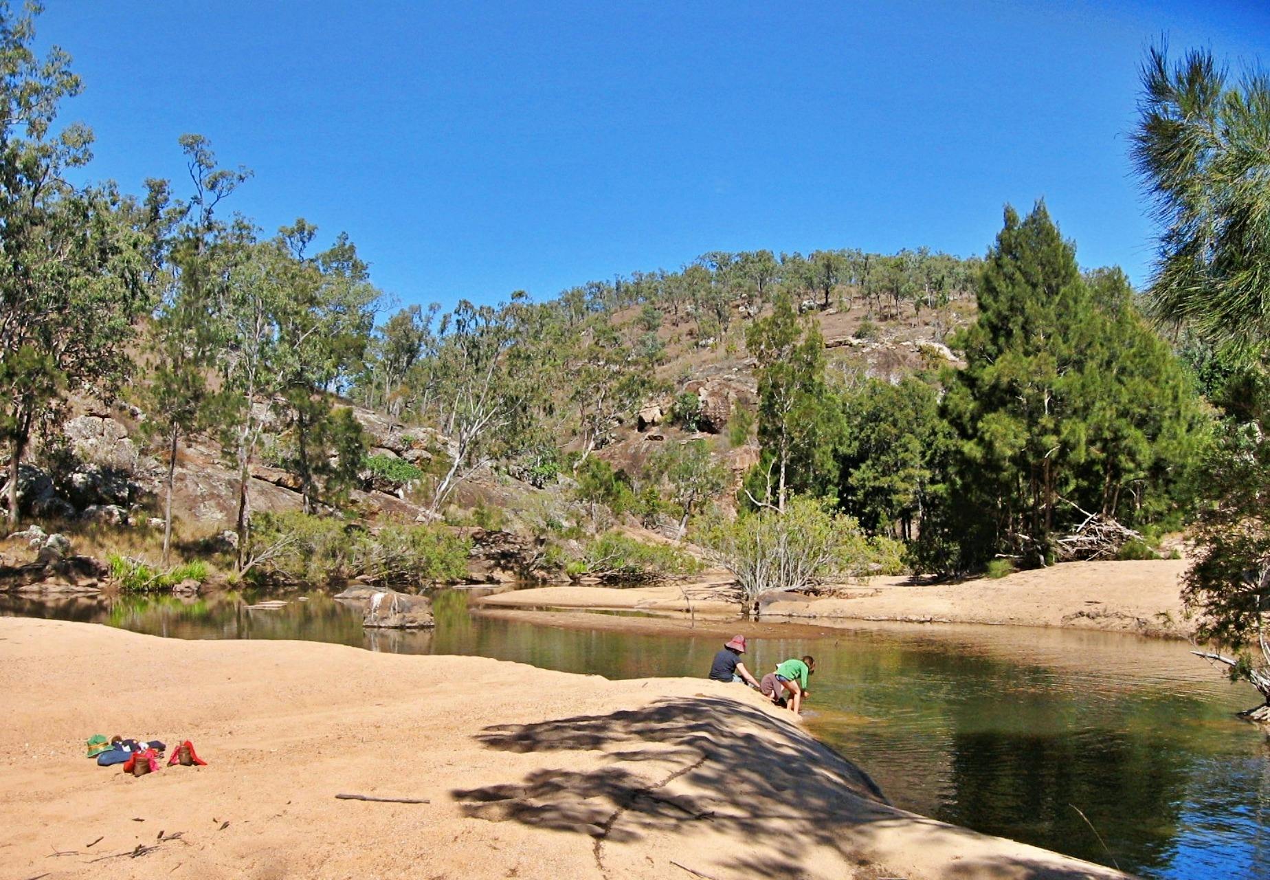 Pannikin Waterhole Camping Site and Swimming Hole - Wild River Explorer Trek