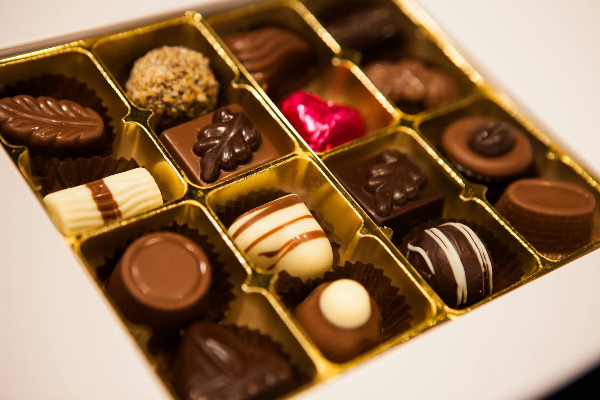 Mayfield Chocolates gift box