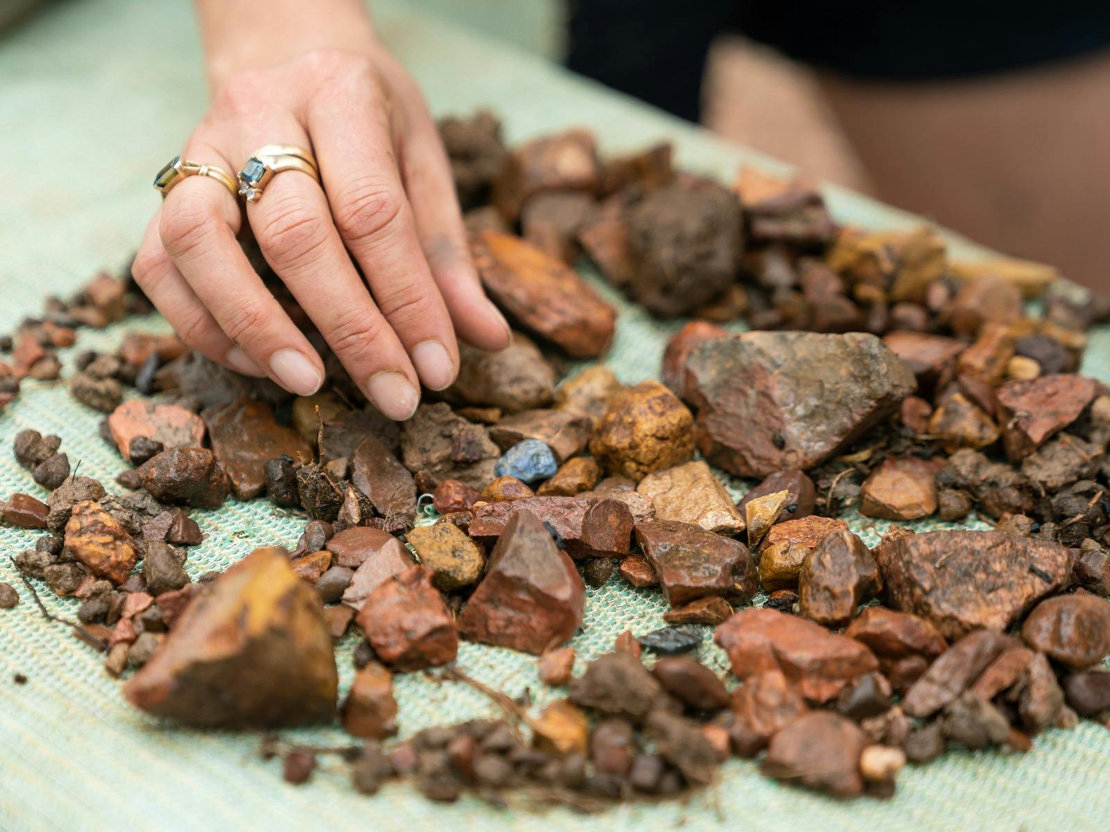 Sapphire Gem Fossicking