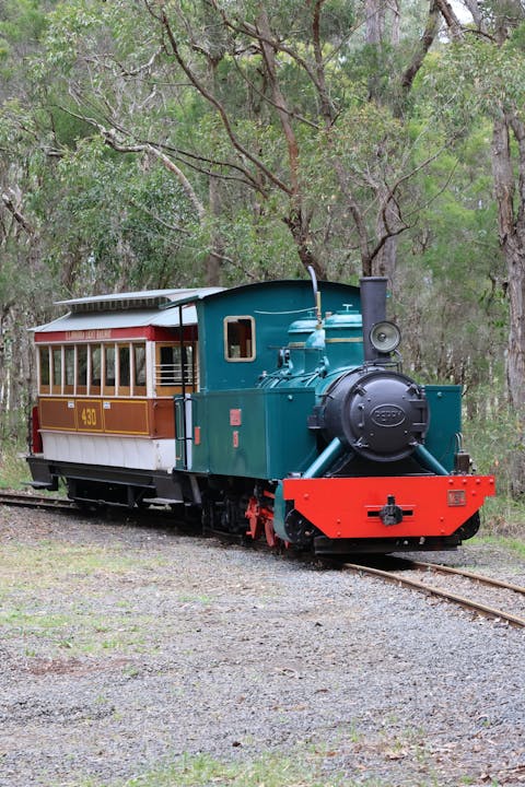 Perry the Steam Train at the Illawarra Light Railway Museum