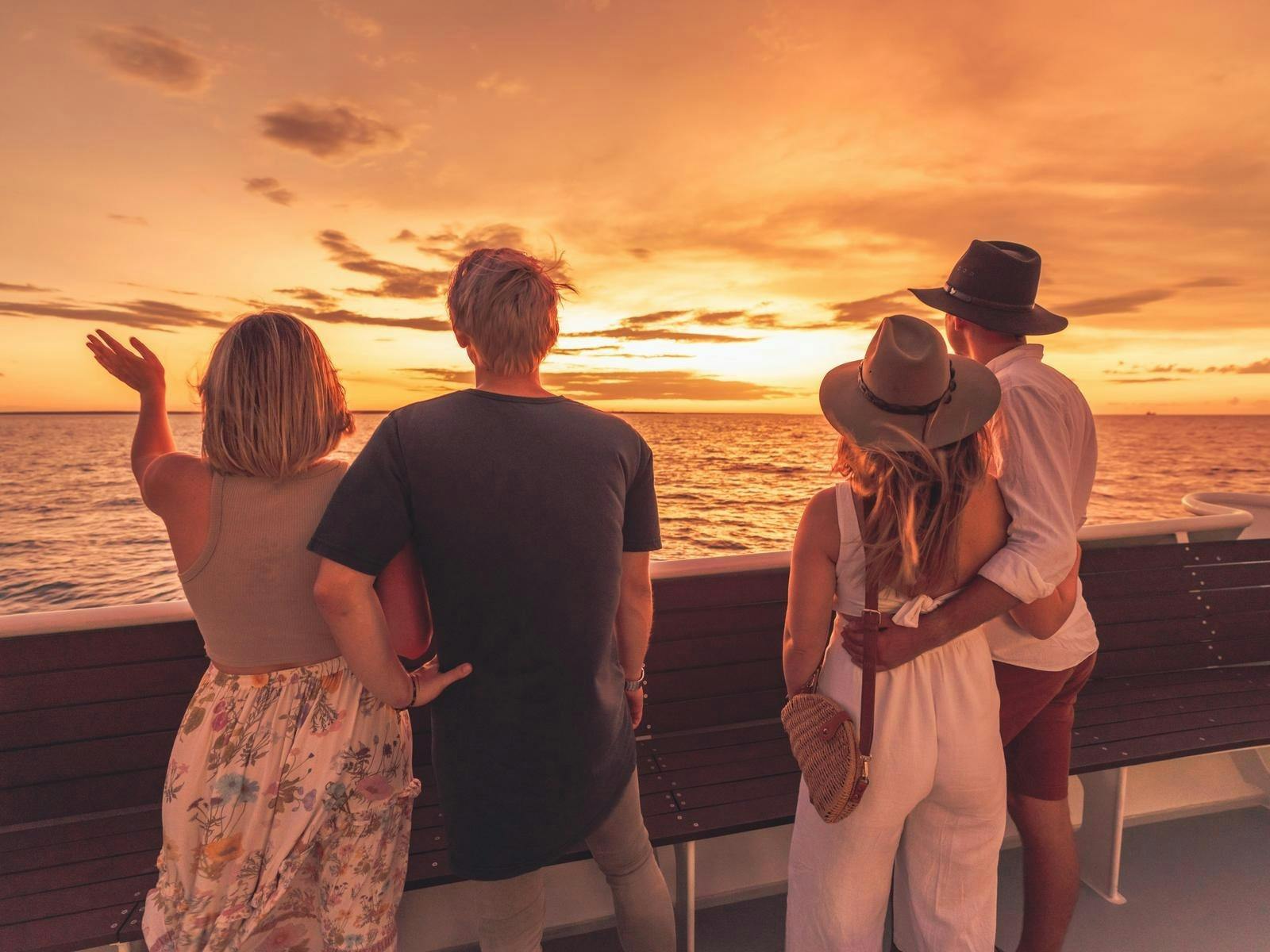 Sunset views with friends