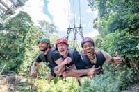 Friends on the Giant Swing