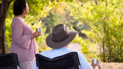 Guests camping at Tumut River