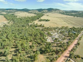 Looking towards Alligator Gorge with the park bounded by Horrock's Highway and Acacia Road.