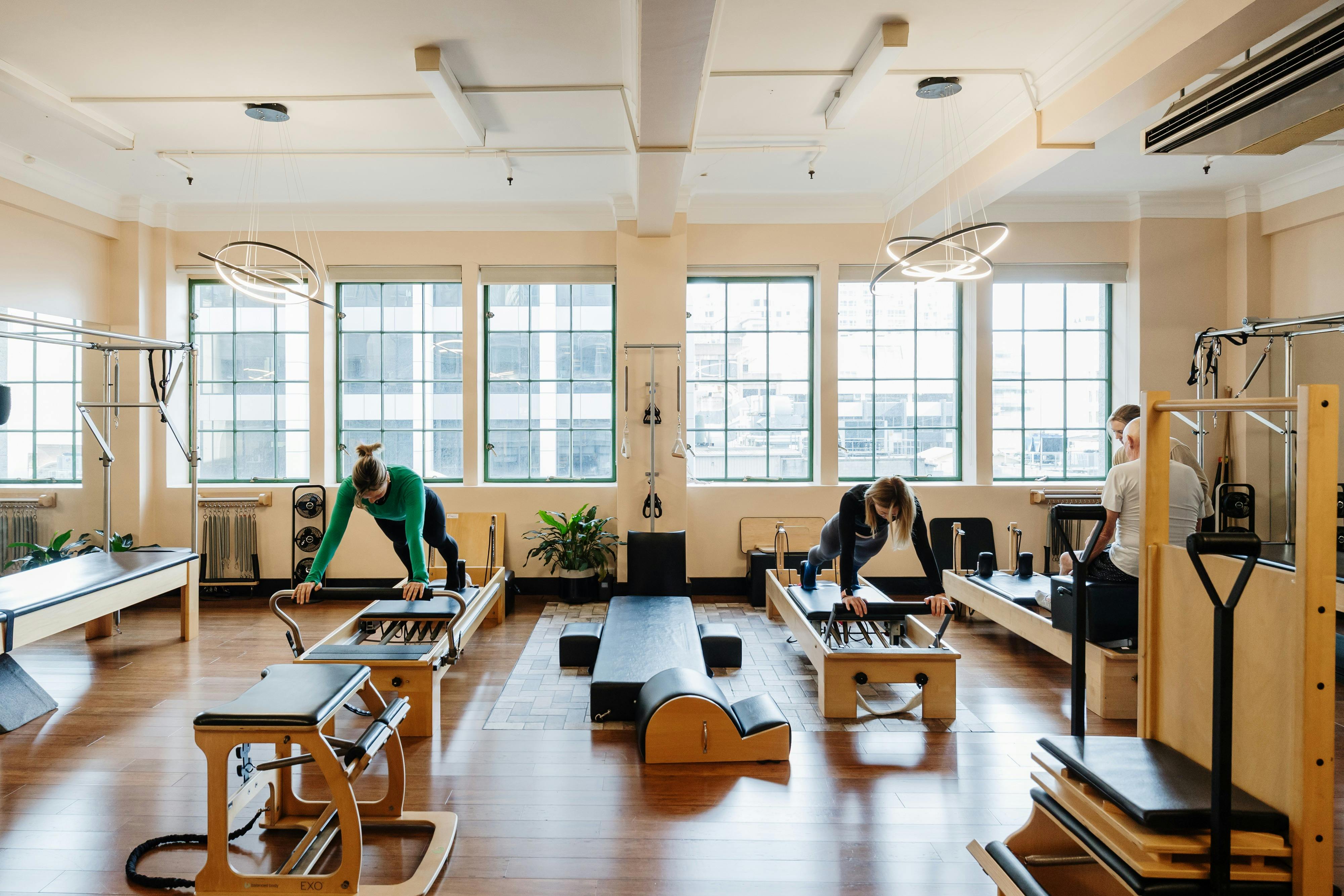 Pilates auf George – Das Dymocks-Gebäude