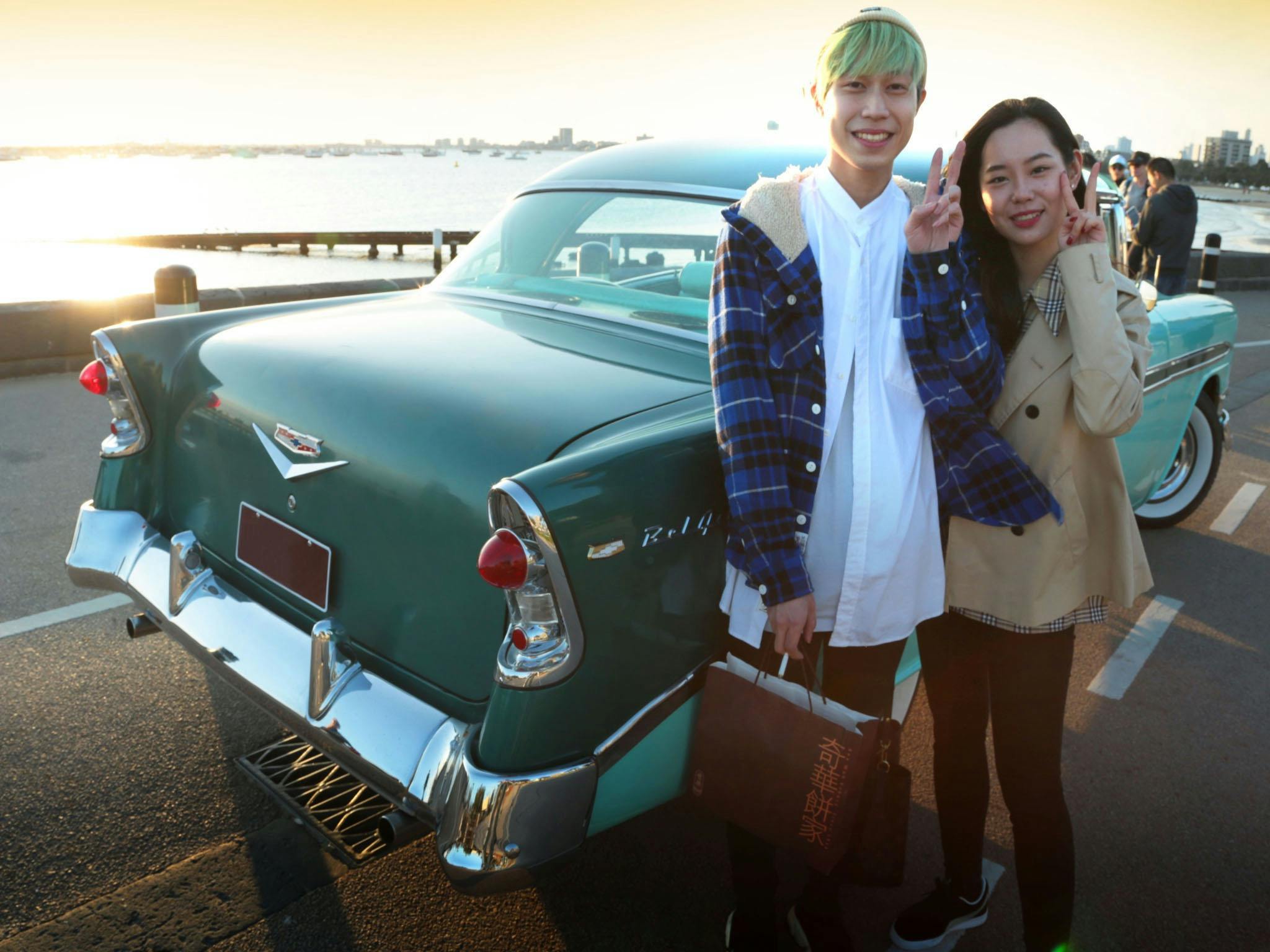 Sunset Special '56 Chevrolet 2.5 Hour Classic Car Private Tour