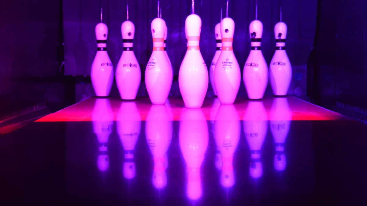 glowing pins