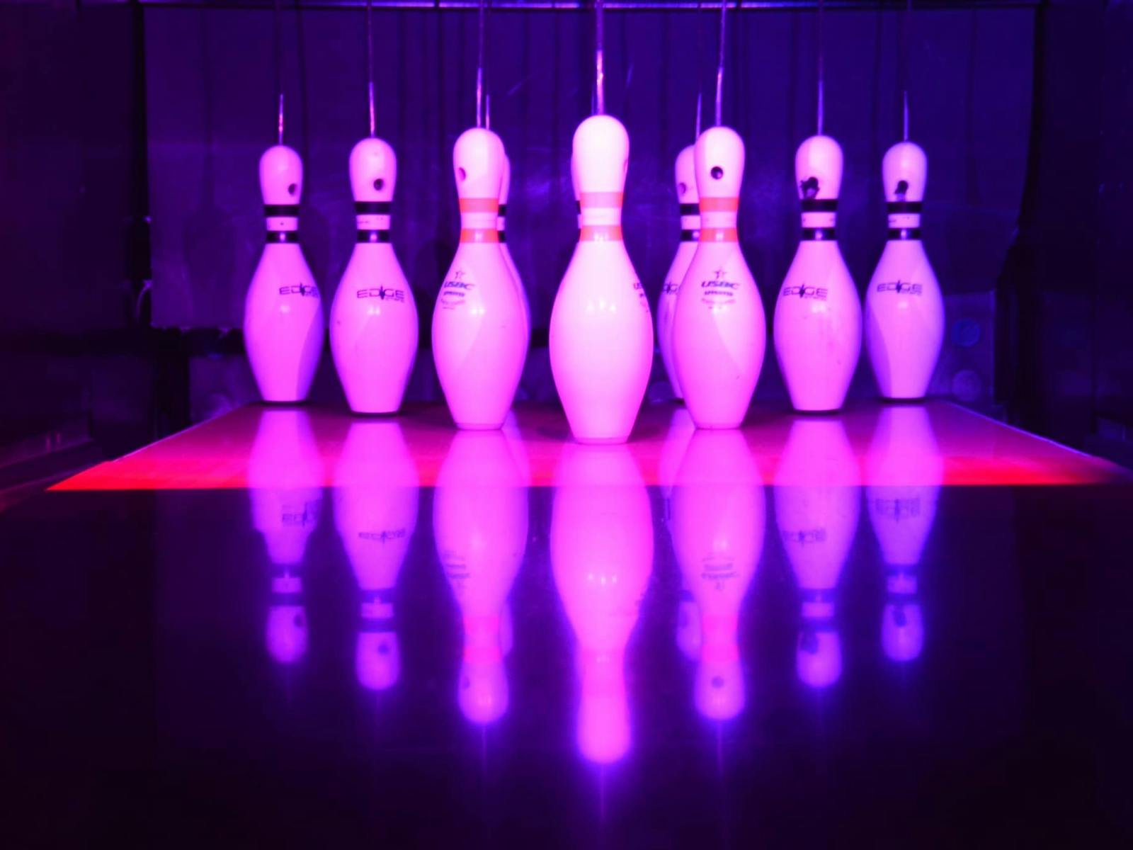 glowing pins