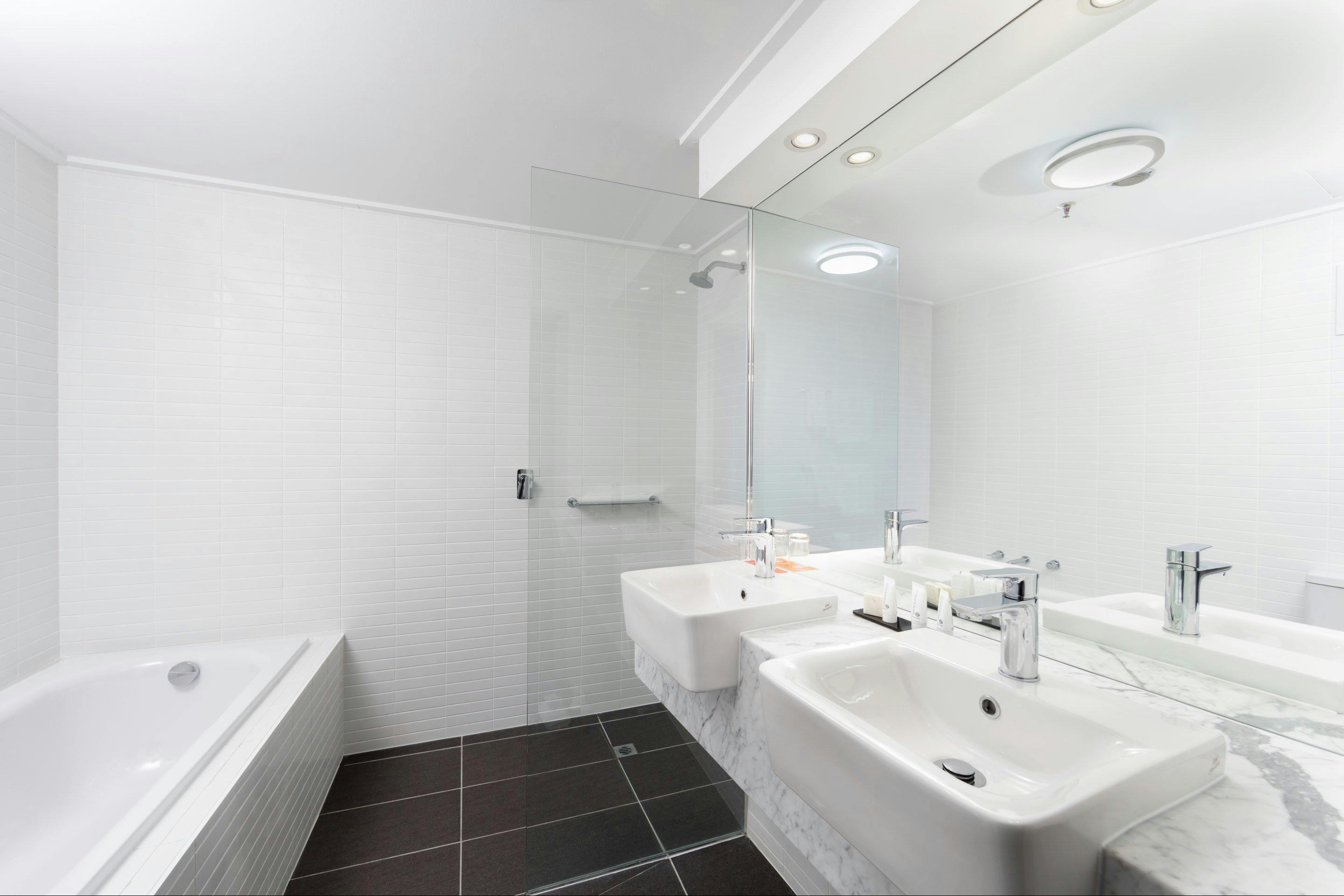 Suite Bathroom with double sinks