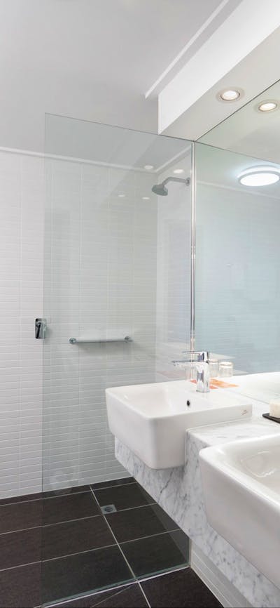 Suite Bathroom with double sinks