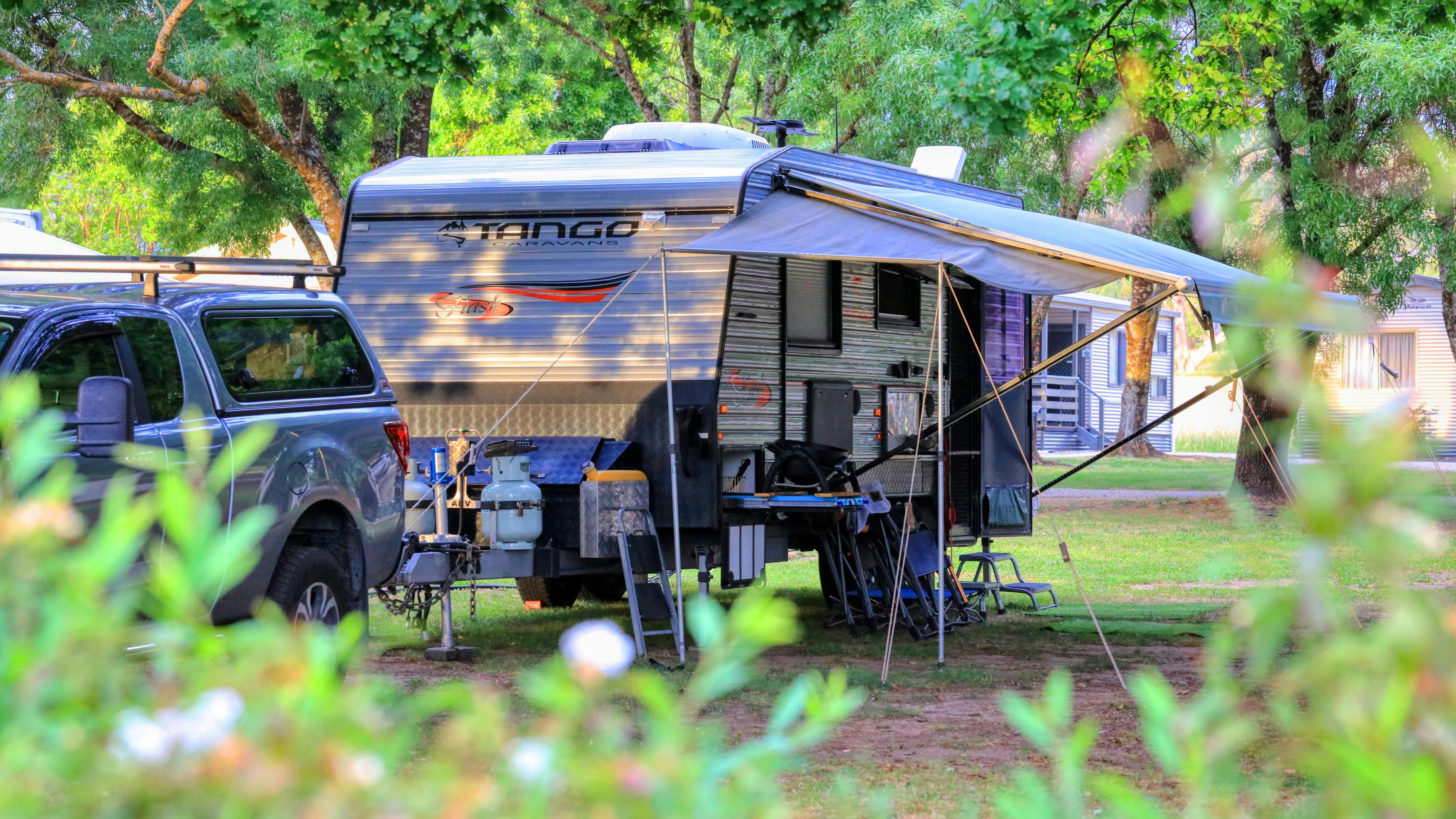 Powered site - accommodate all sizes