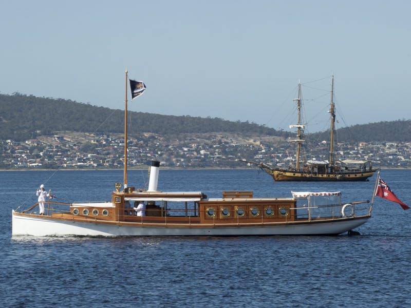 steam yacht preana