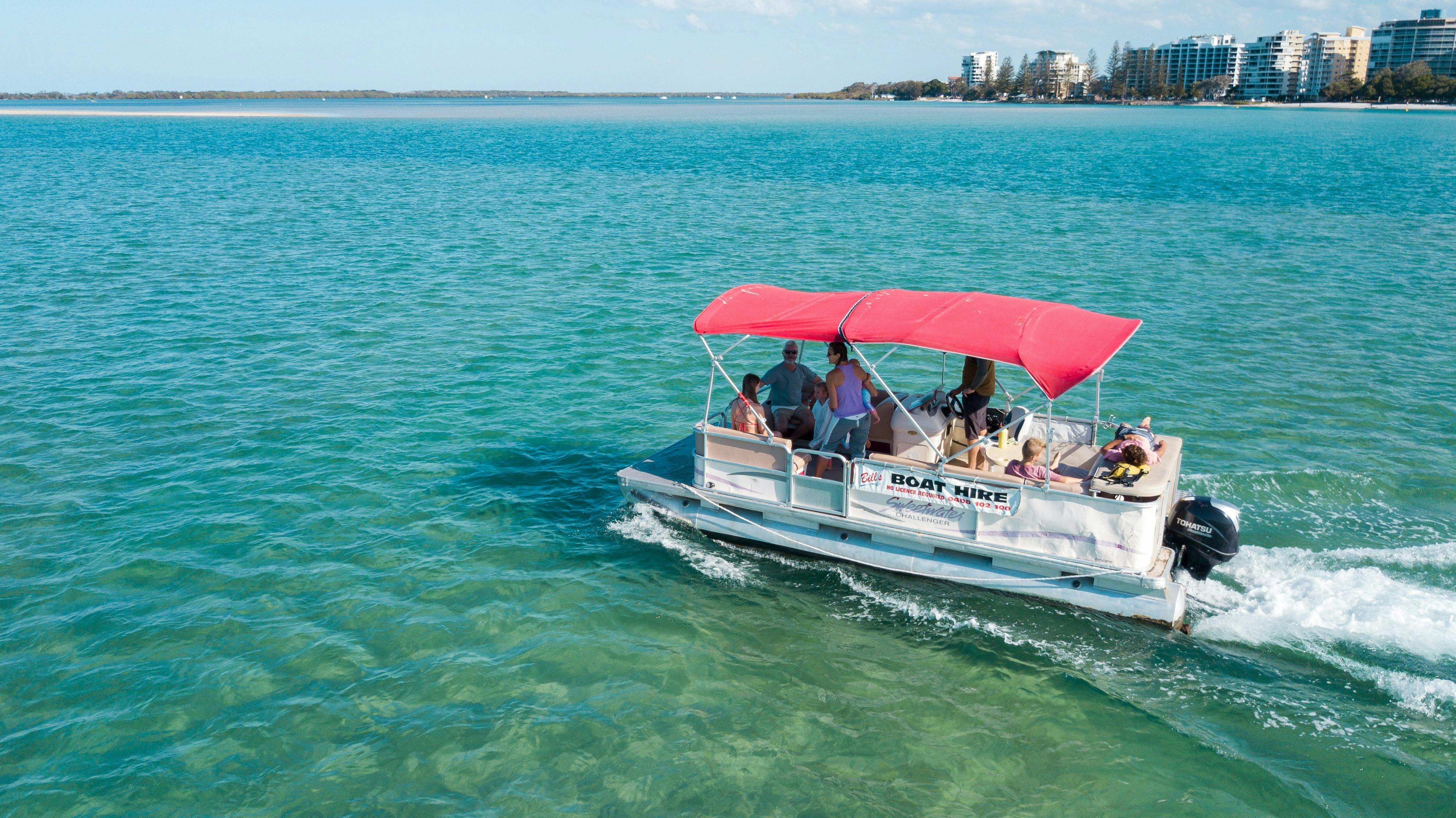 Sweetwater Luxury Pontoon Boat for 10 people