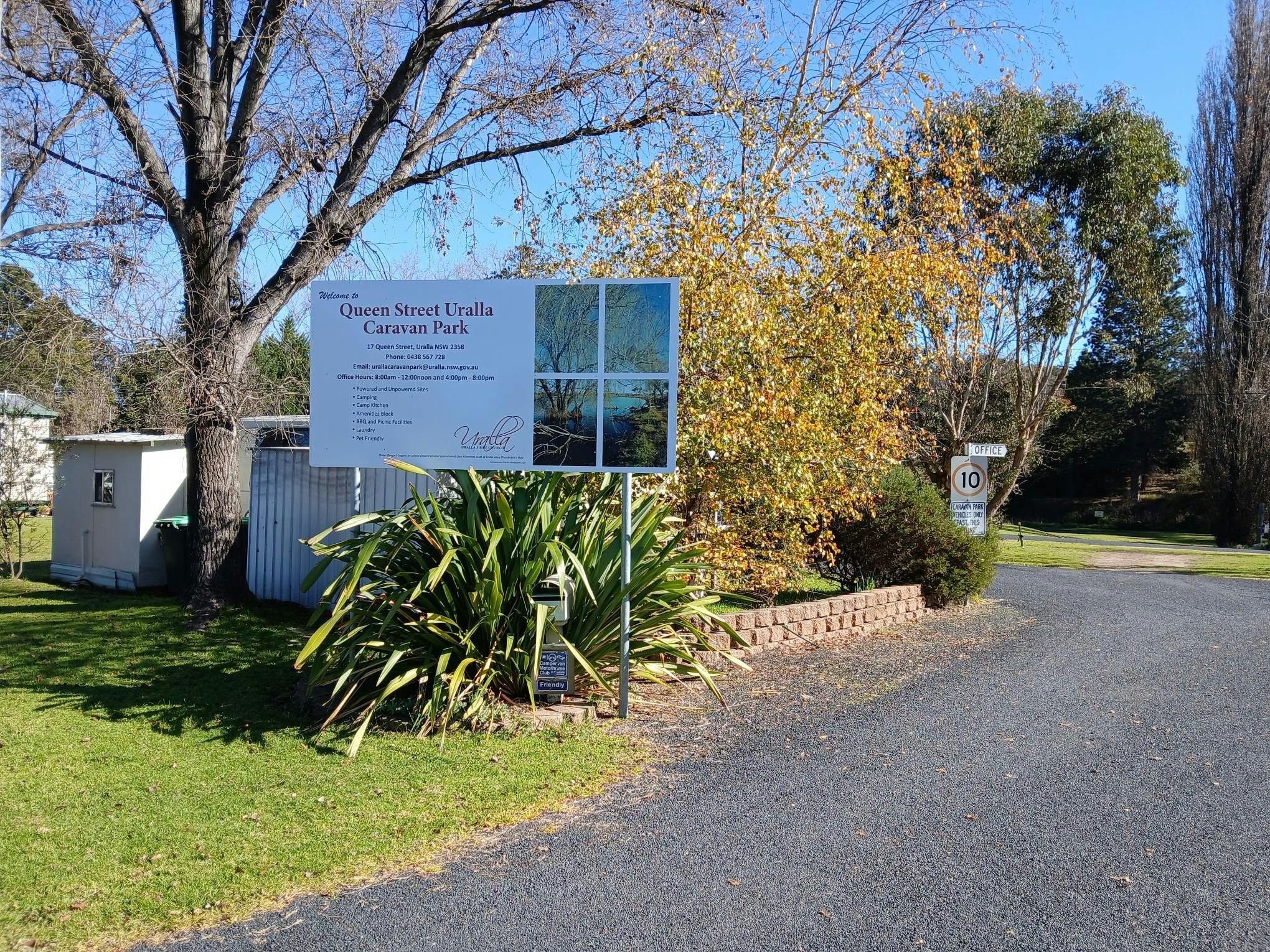 Queen Street Uralla Caravan Park