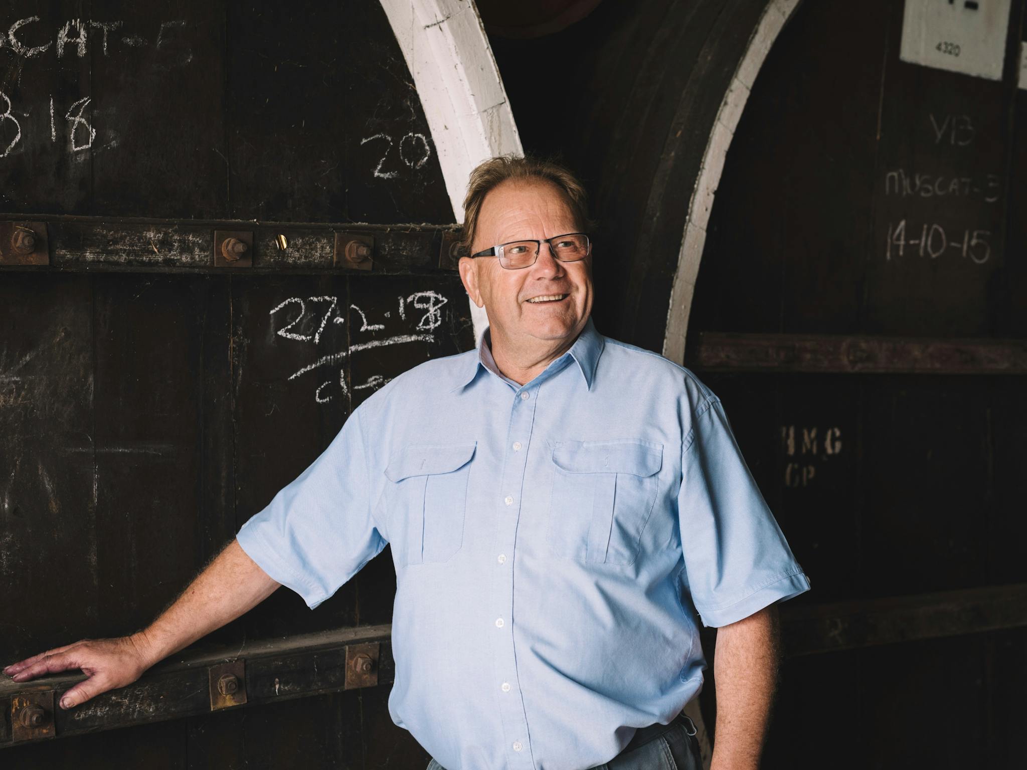 David Morris fifth Generation Wine Maker