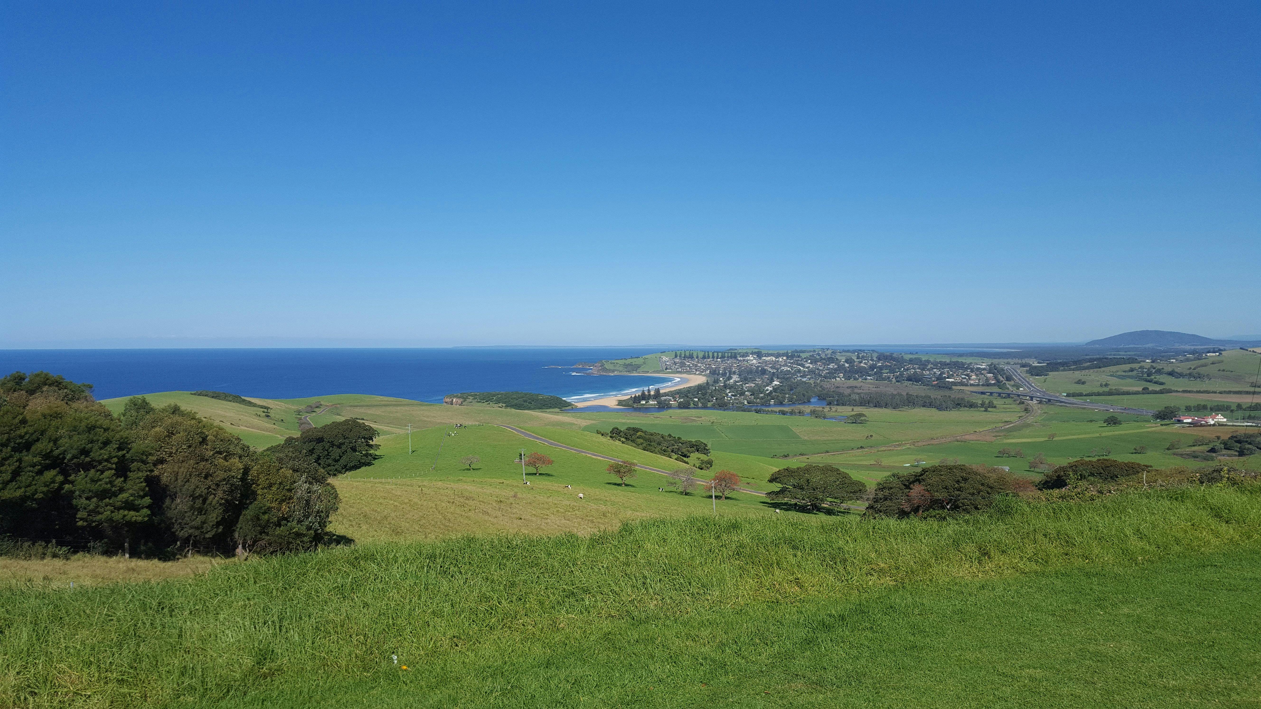 Lookout on a way to Jervis Bay
