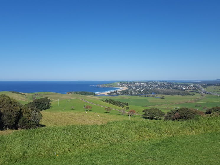 Lookout on a way to Jervis Bay