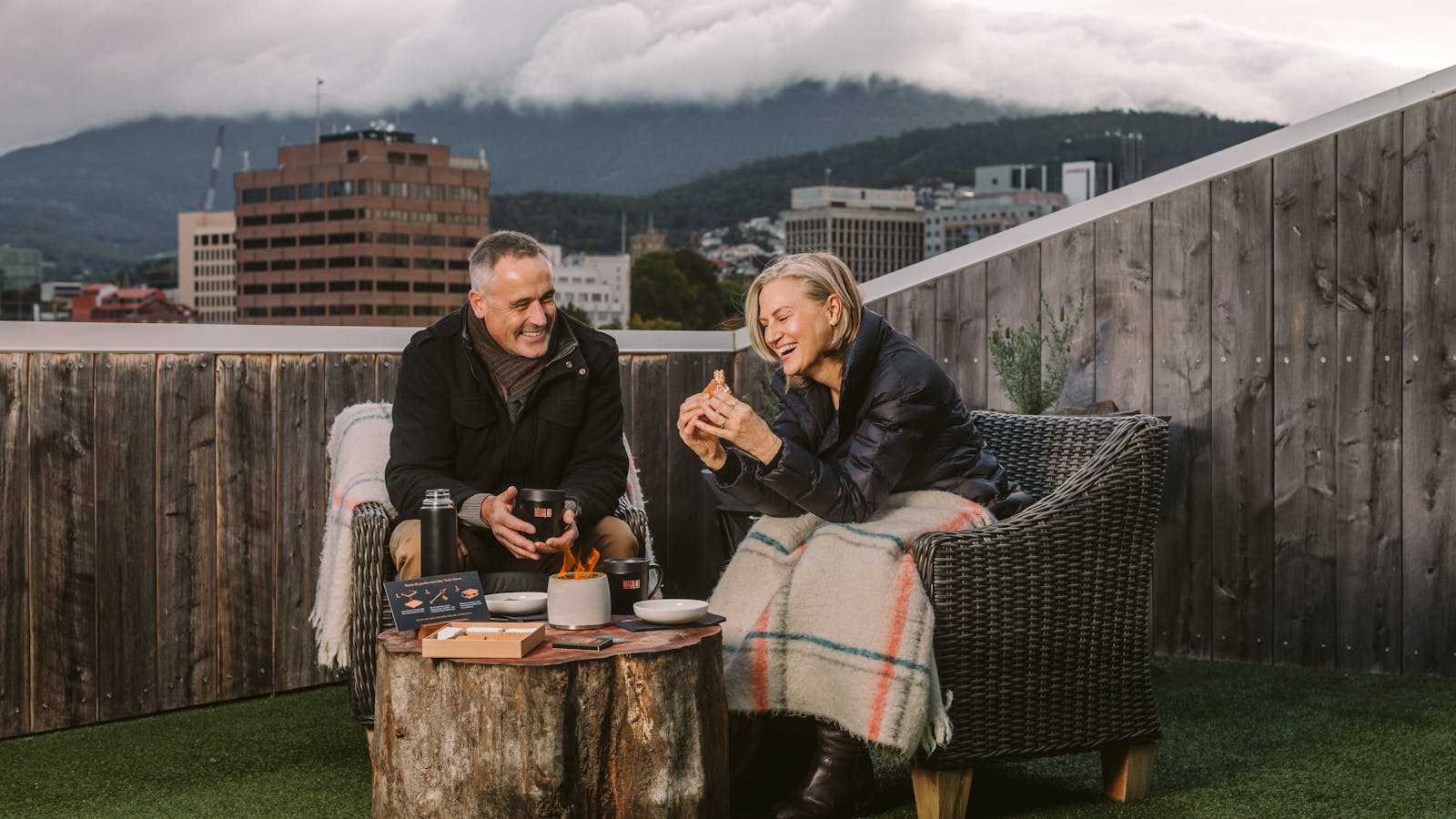 S'mores on a MACq 01 deck