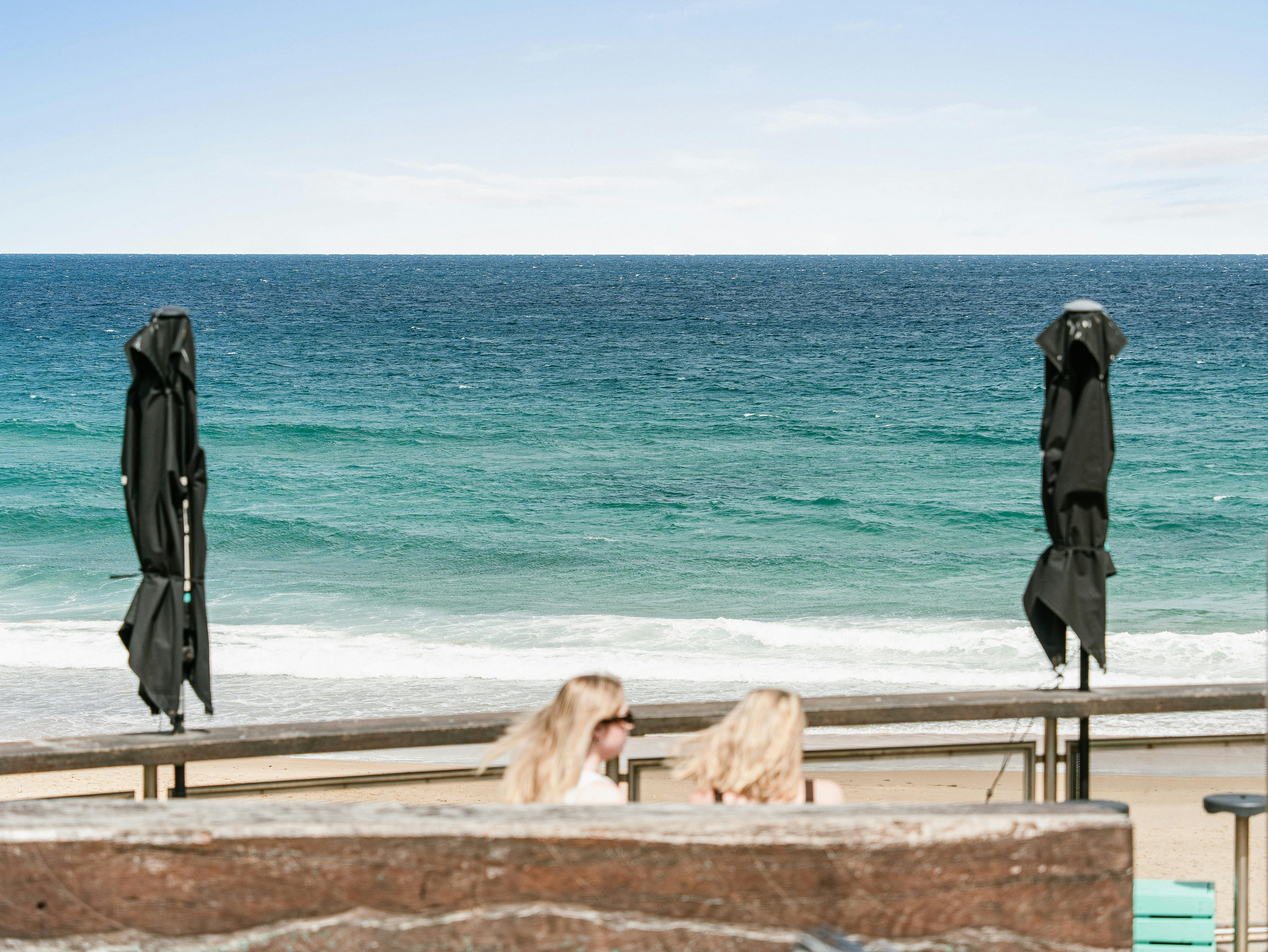 nearby beach